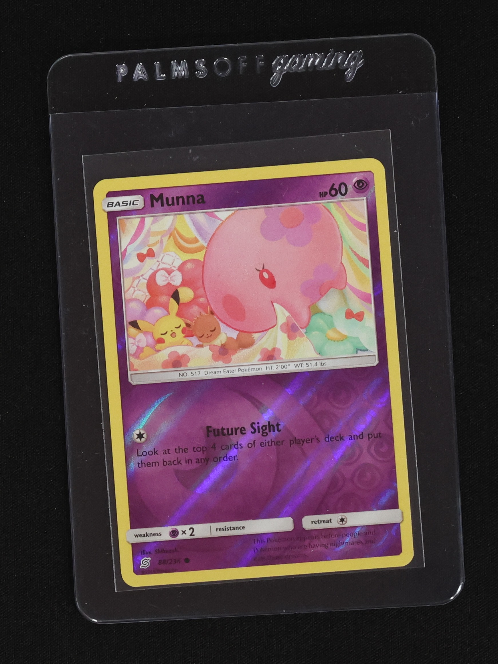 2019 Pokémon TCG Unified Minds #88 Munna — front