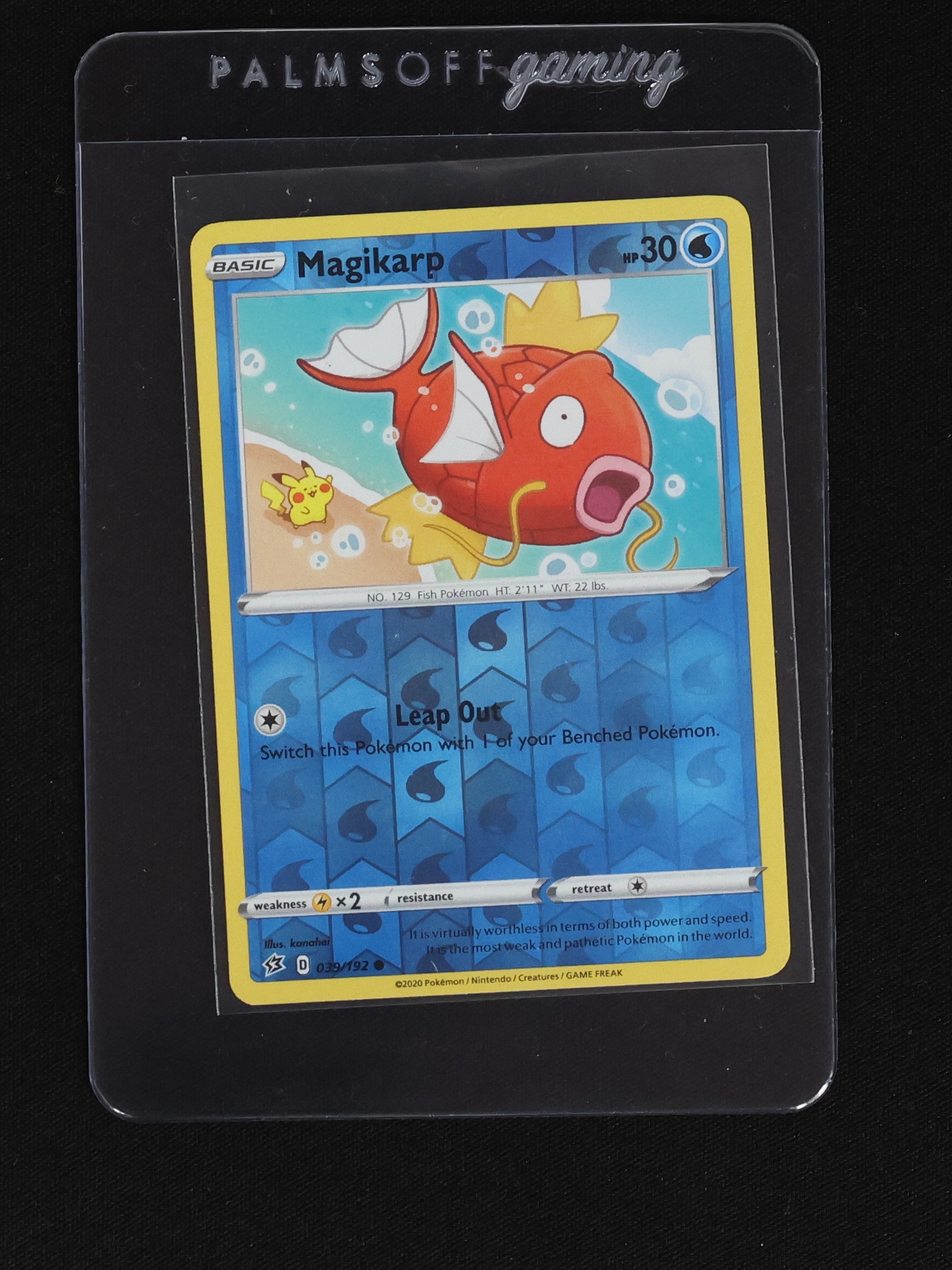 2020 Pokémon Rebel Clash #039 Magikarp — front