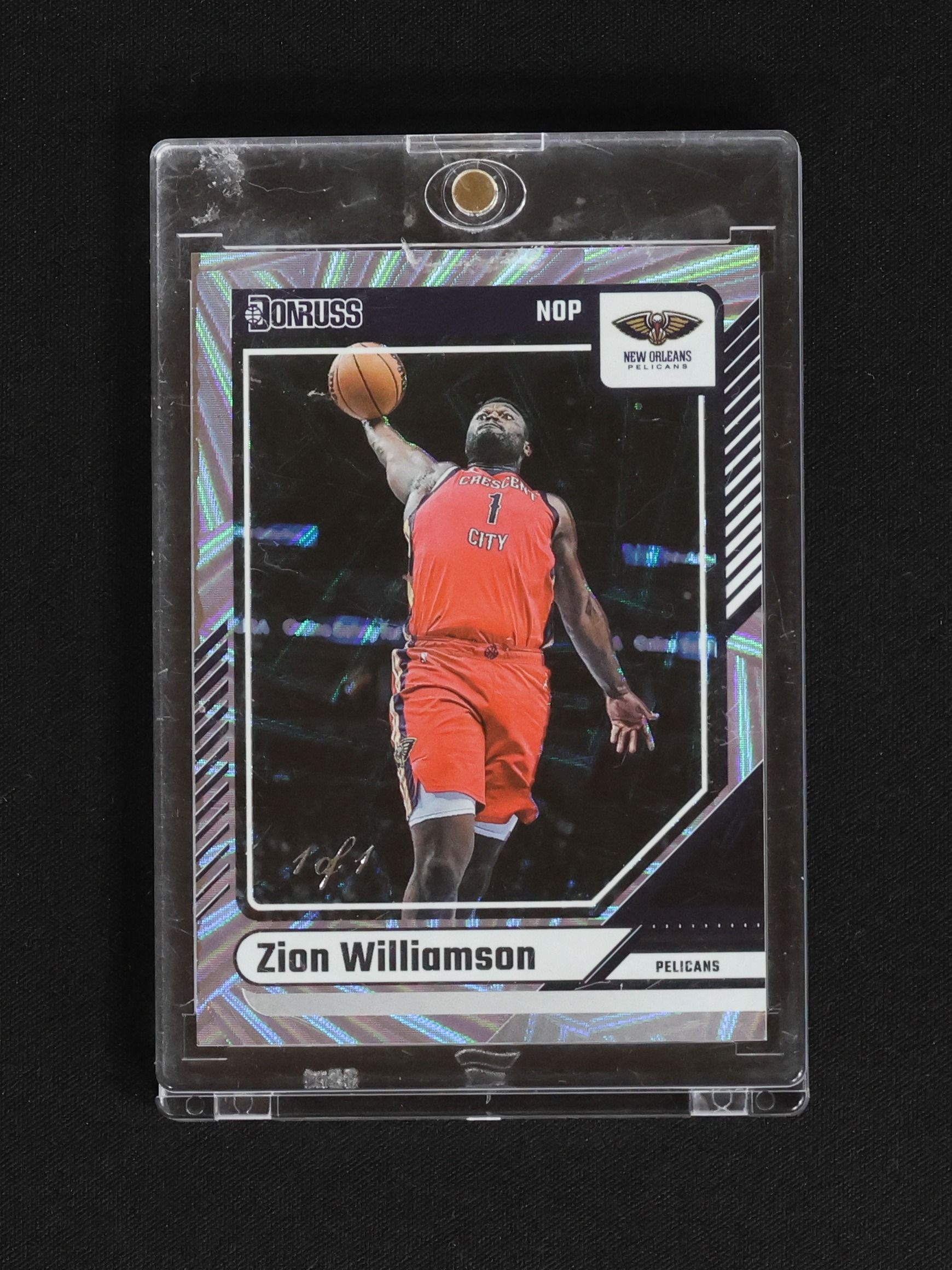 2024 Donruss #1 of 1 Zion Williamson — front