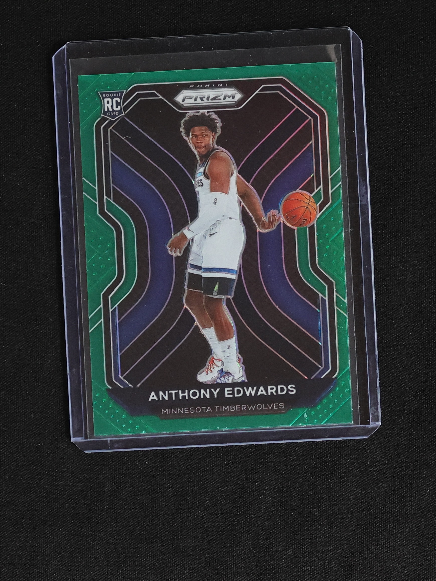 2020-21 Panini Prizm #258 Anthony Edwards — front