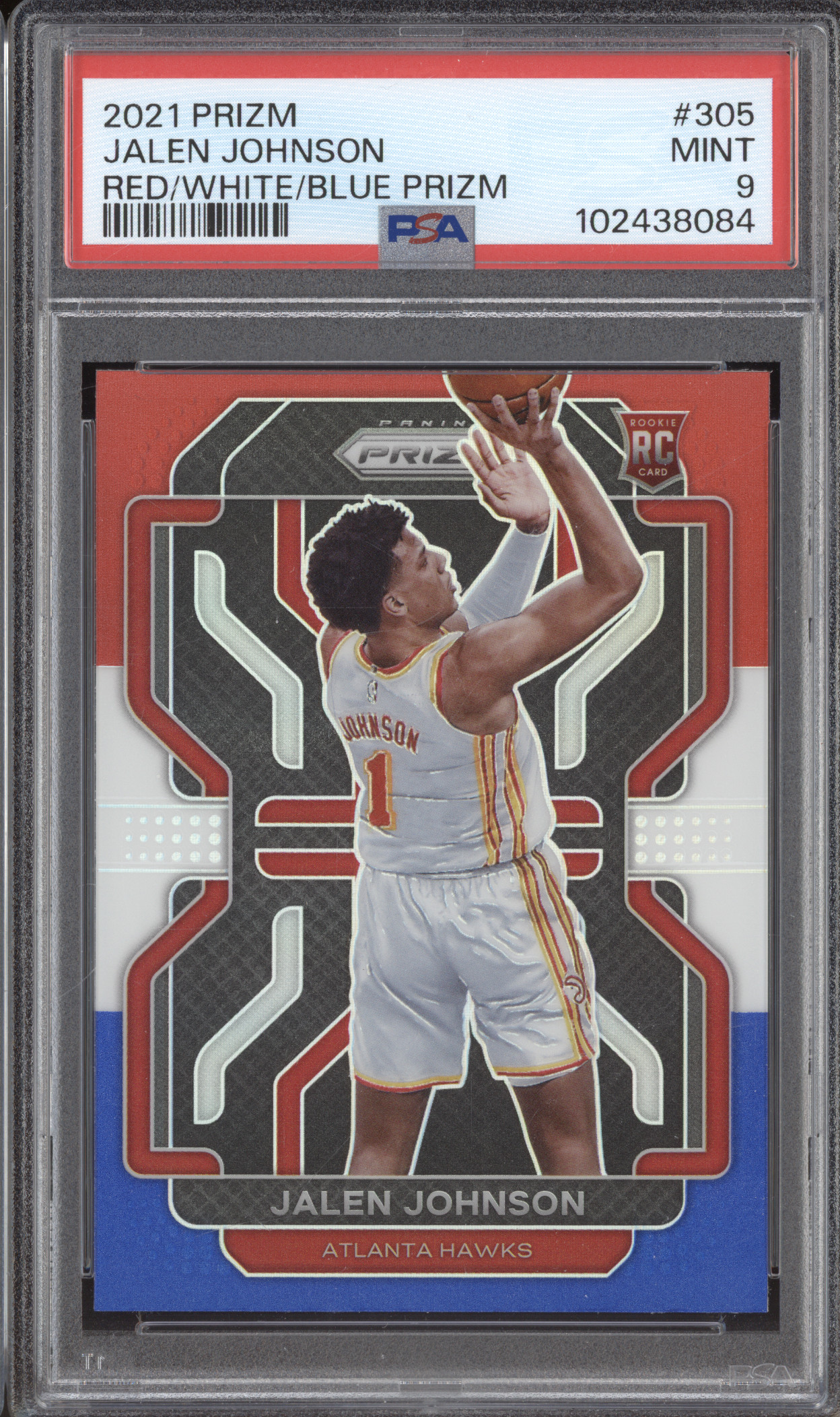 2021 Panini Prizm #305 Jalen Johnson — front