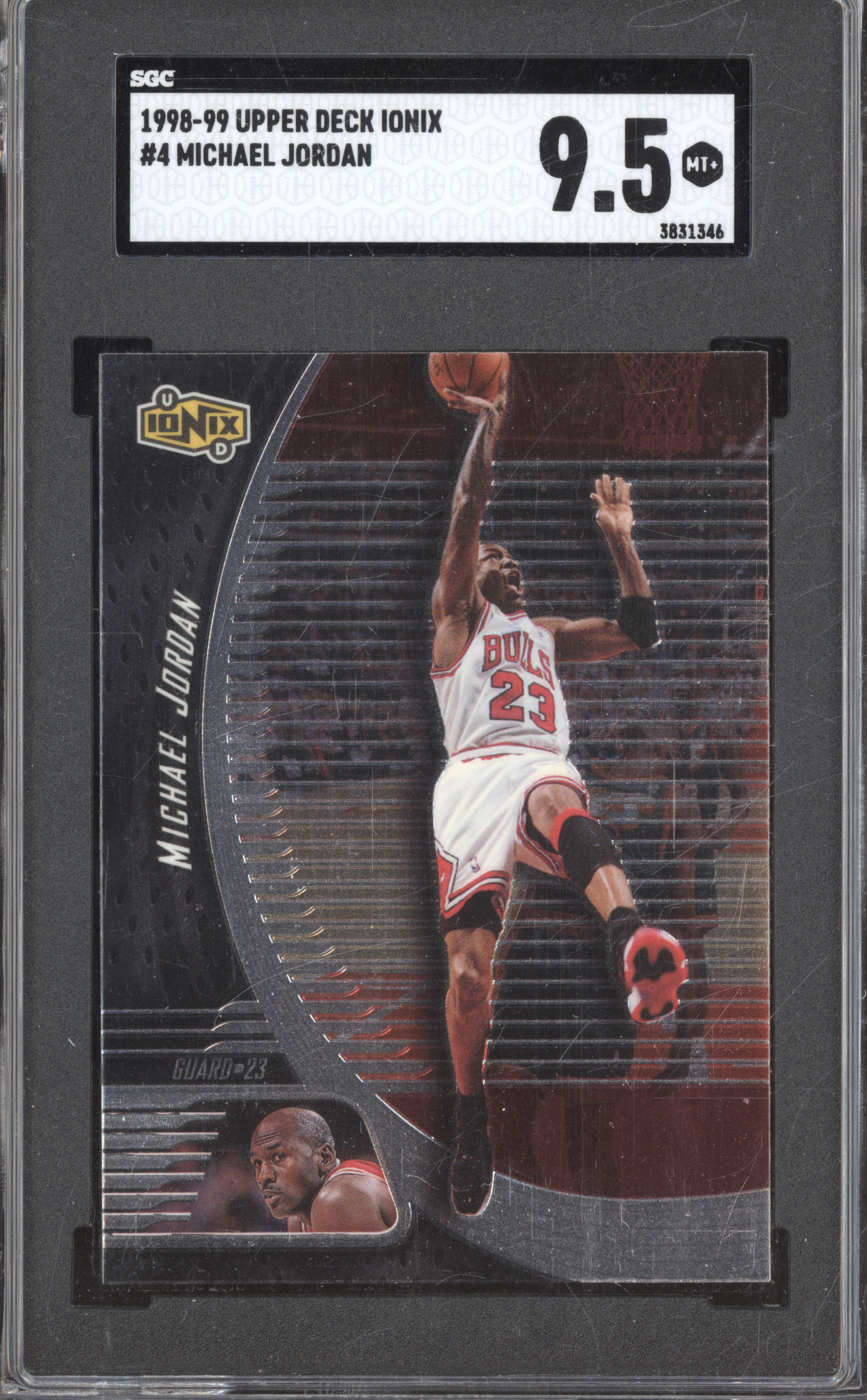 1998-99 Upper Deck Ionix #4 Michael Jordan — front