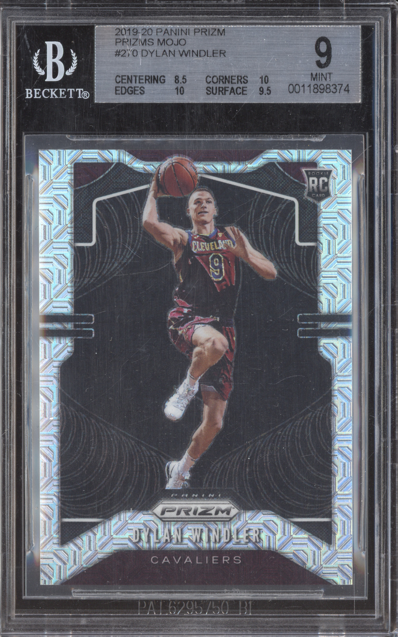 2019-20 Panini Prizm Mojo #270 Dylan Windler — front
