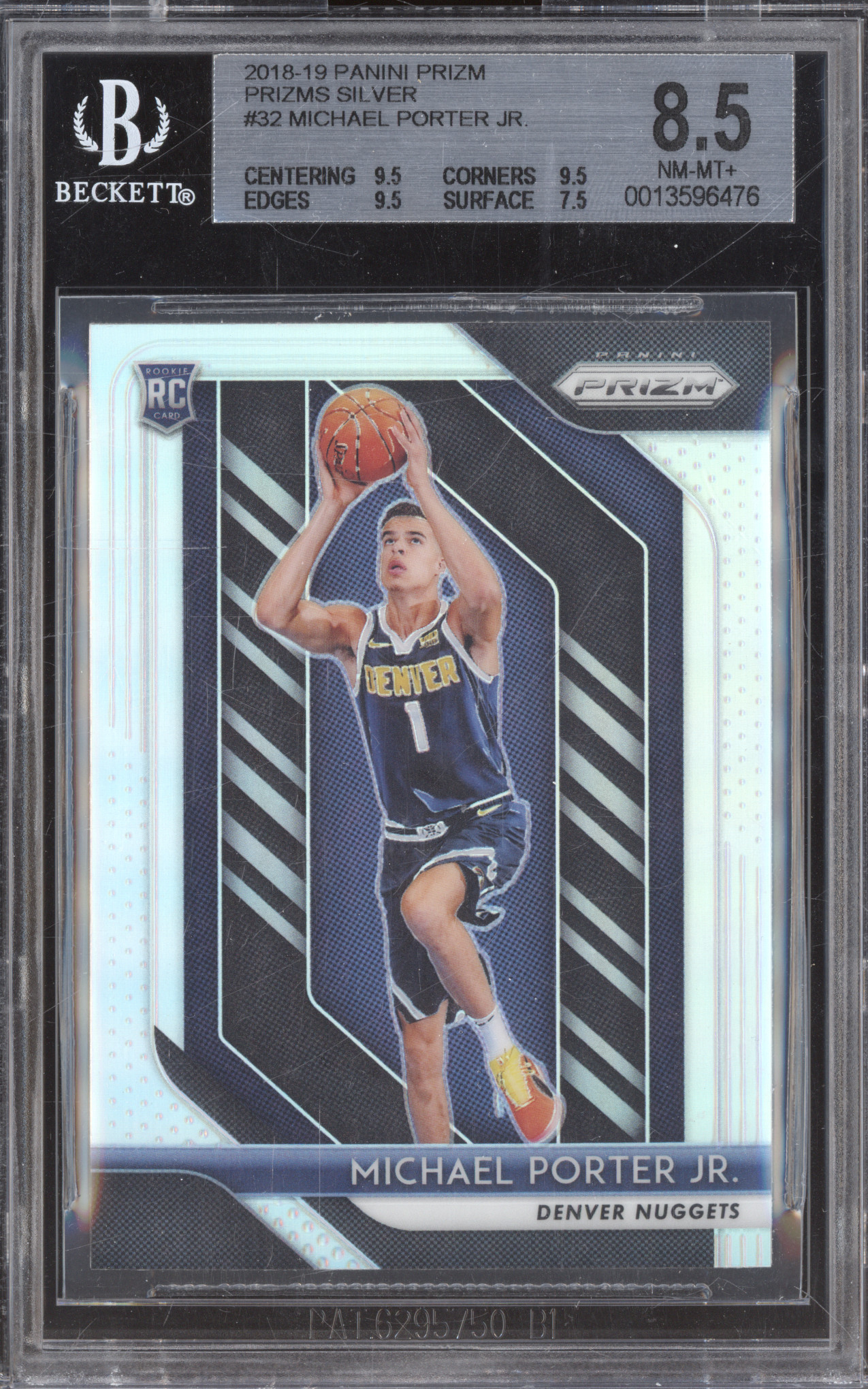 2018-19 Panini Prizm #32 Michael Porter Jr. — front