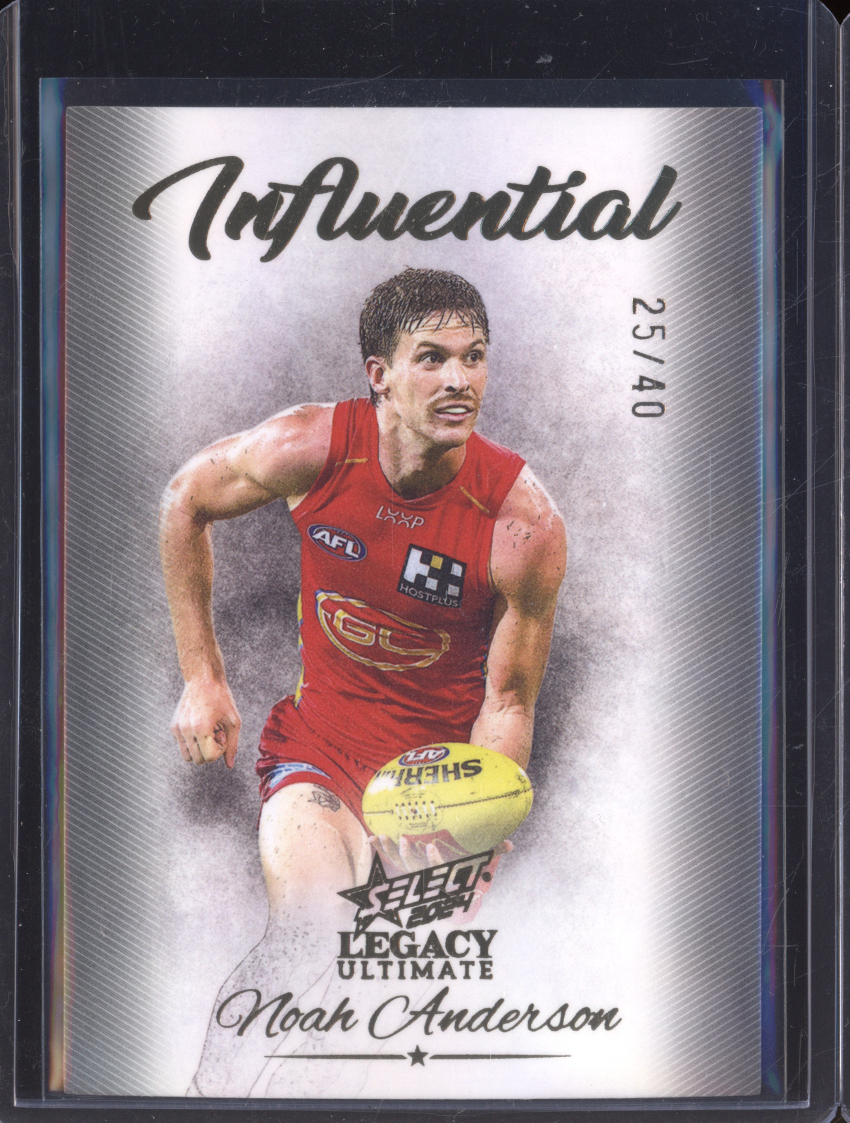 2024 Select Legacy Ultimate #25/40 Noah Anderson — front