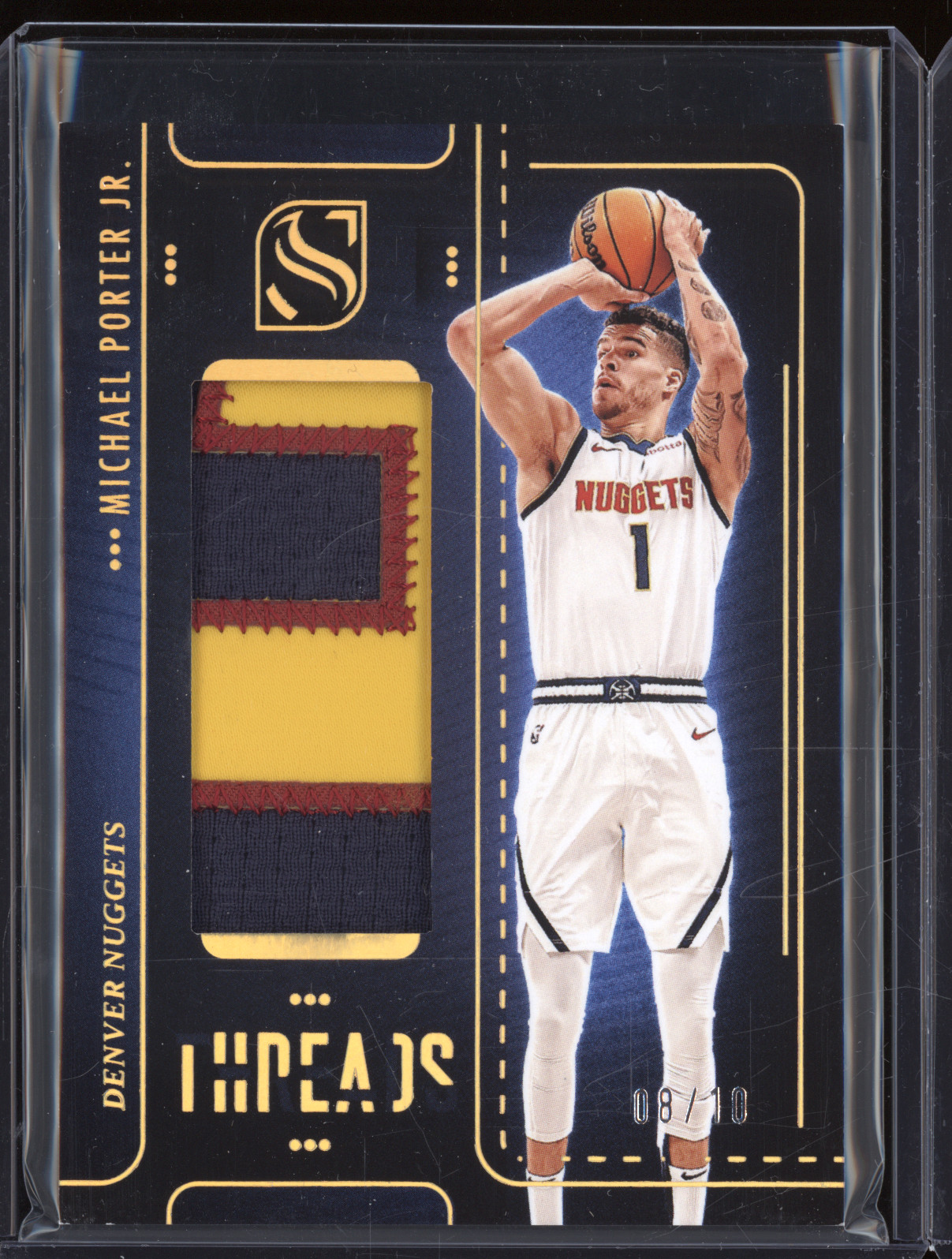 2024 Panini Silhouette Threads #THR-MPJ Michael Porter Jr. — front