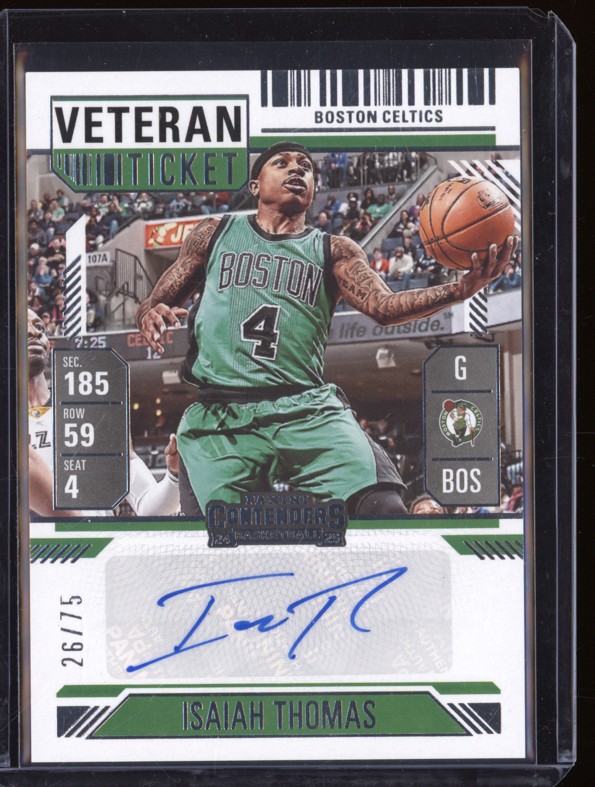 2024 Panini Contenders Veteran Ticket #26 Isaiah Thomas — front