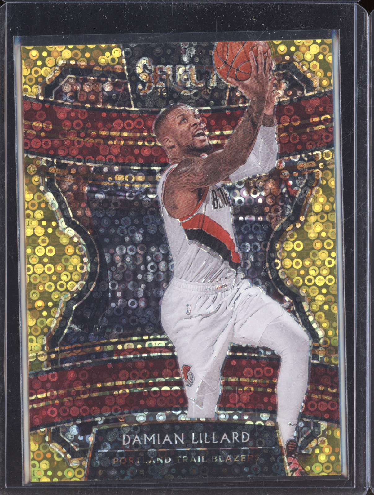 2019-20 Panini Select #78 Damian Lillard — front