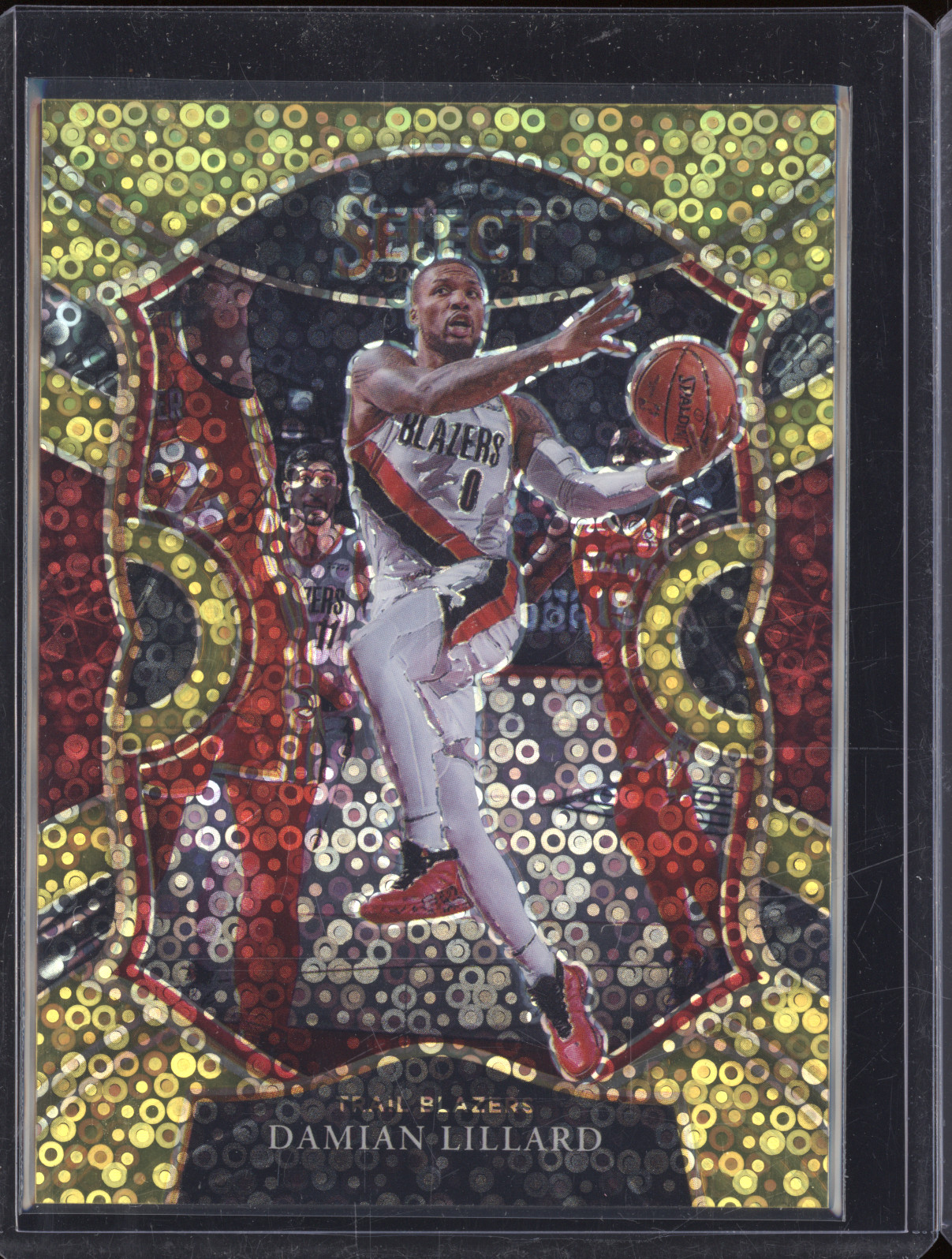2020-21 Panini Select #24 Damian Lillard — front
