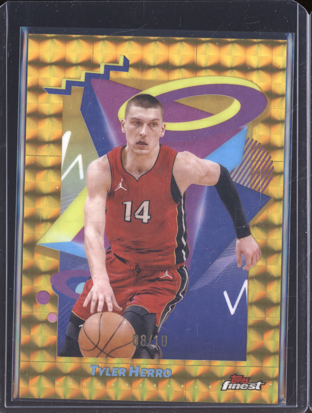 2024-25 Topps Finest #246 Tyler Herro — front