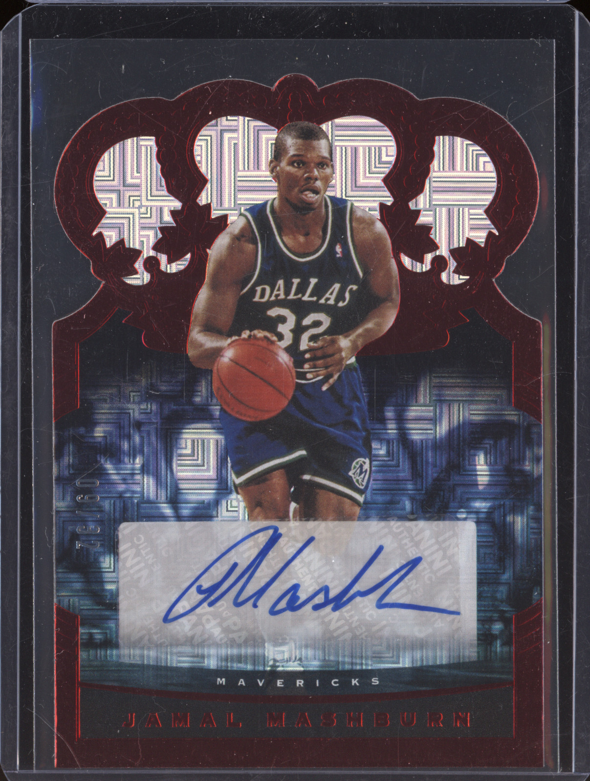 2020-21 Panini Crown Royale #60 Jamal Mashburn — front