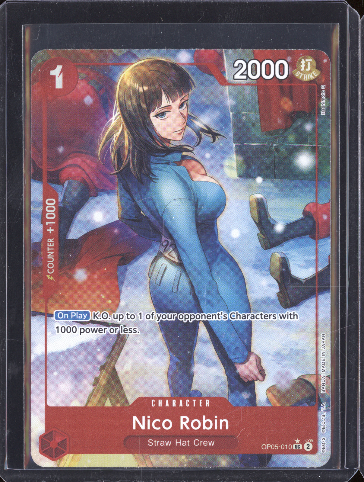 2023 One Piece Awakening of the New Era #OP05-010 Nico Robin — front