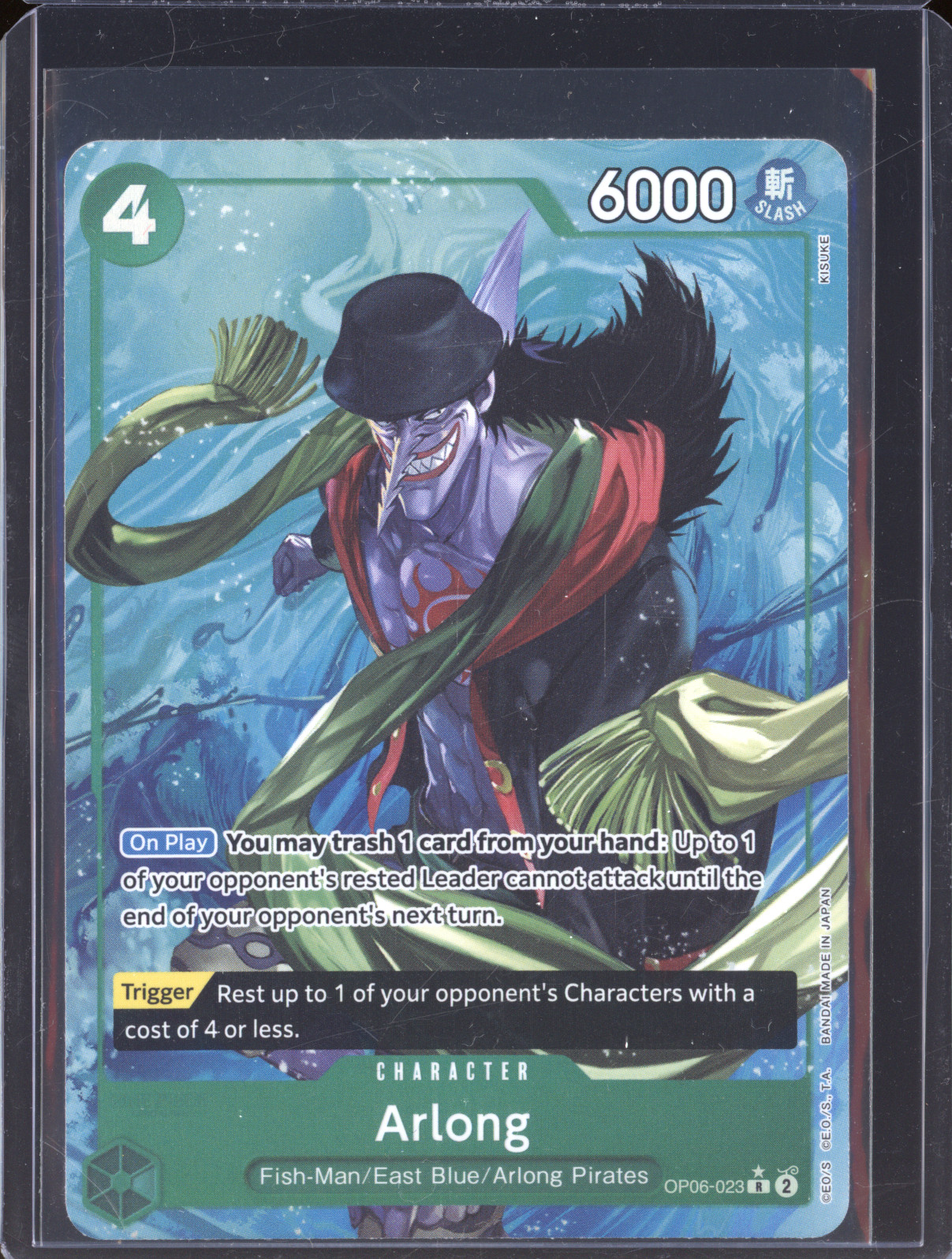 One Piece TCG OP06-023 Arlong — front