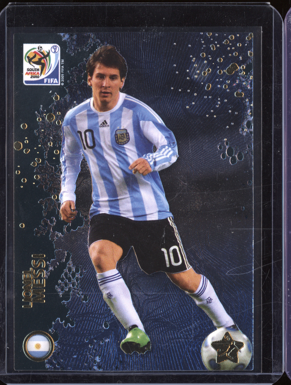 2010 Panini World Cup South Africa #44 Lionel Messi — front