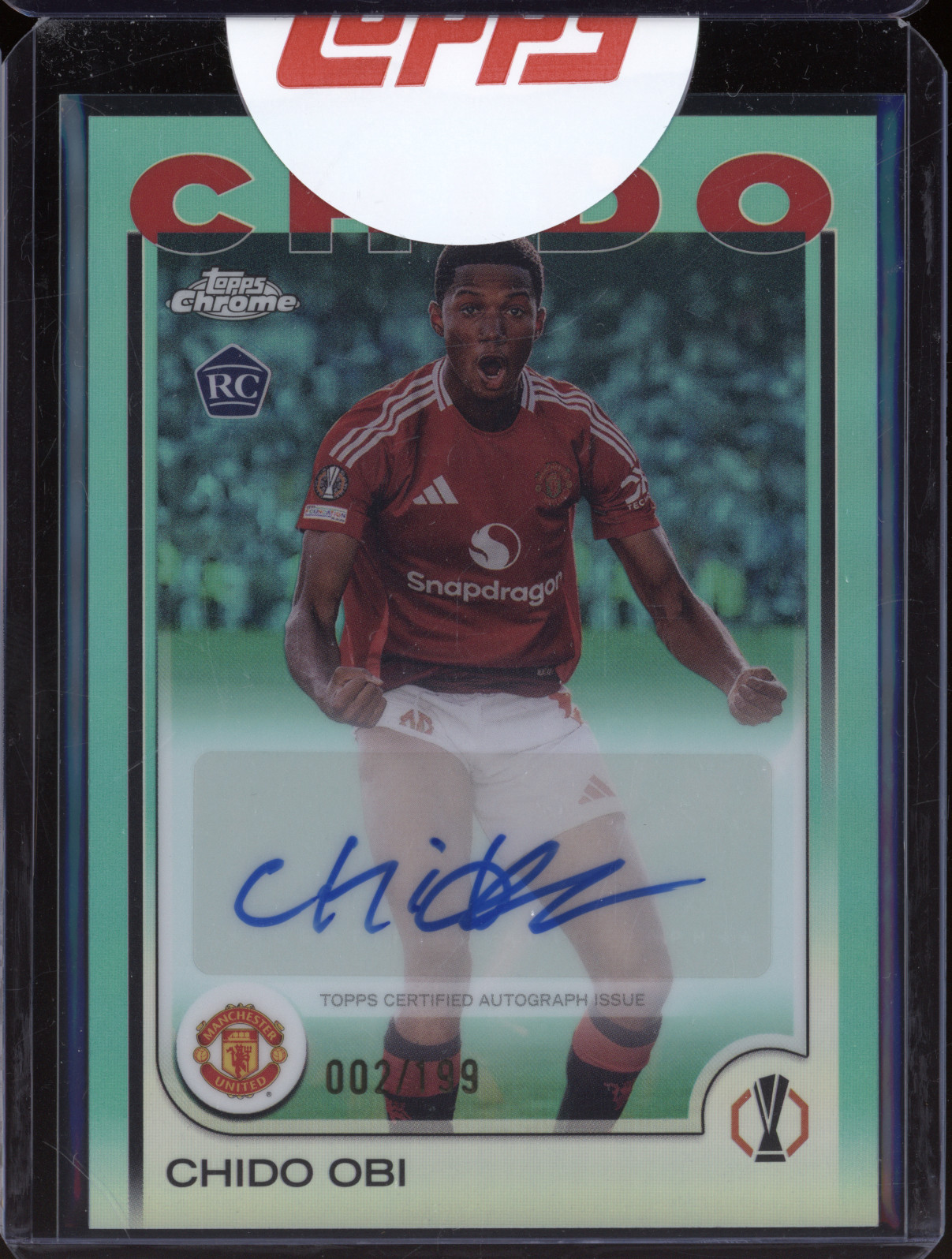 2024-25 Topps Chrome #14 Chido Obi — front