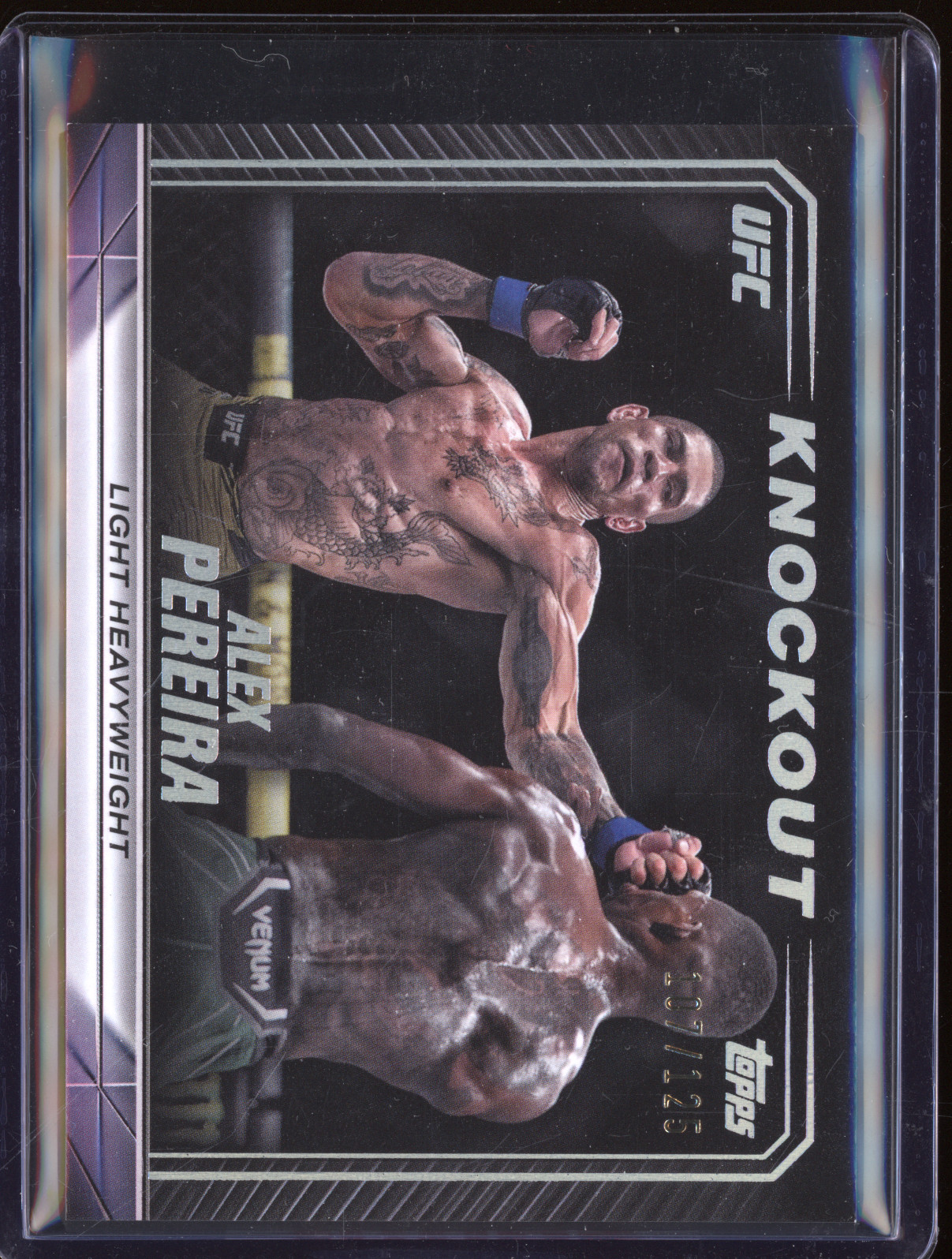 2024 Topps UFC Knockout #29 Alex Pereira — front