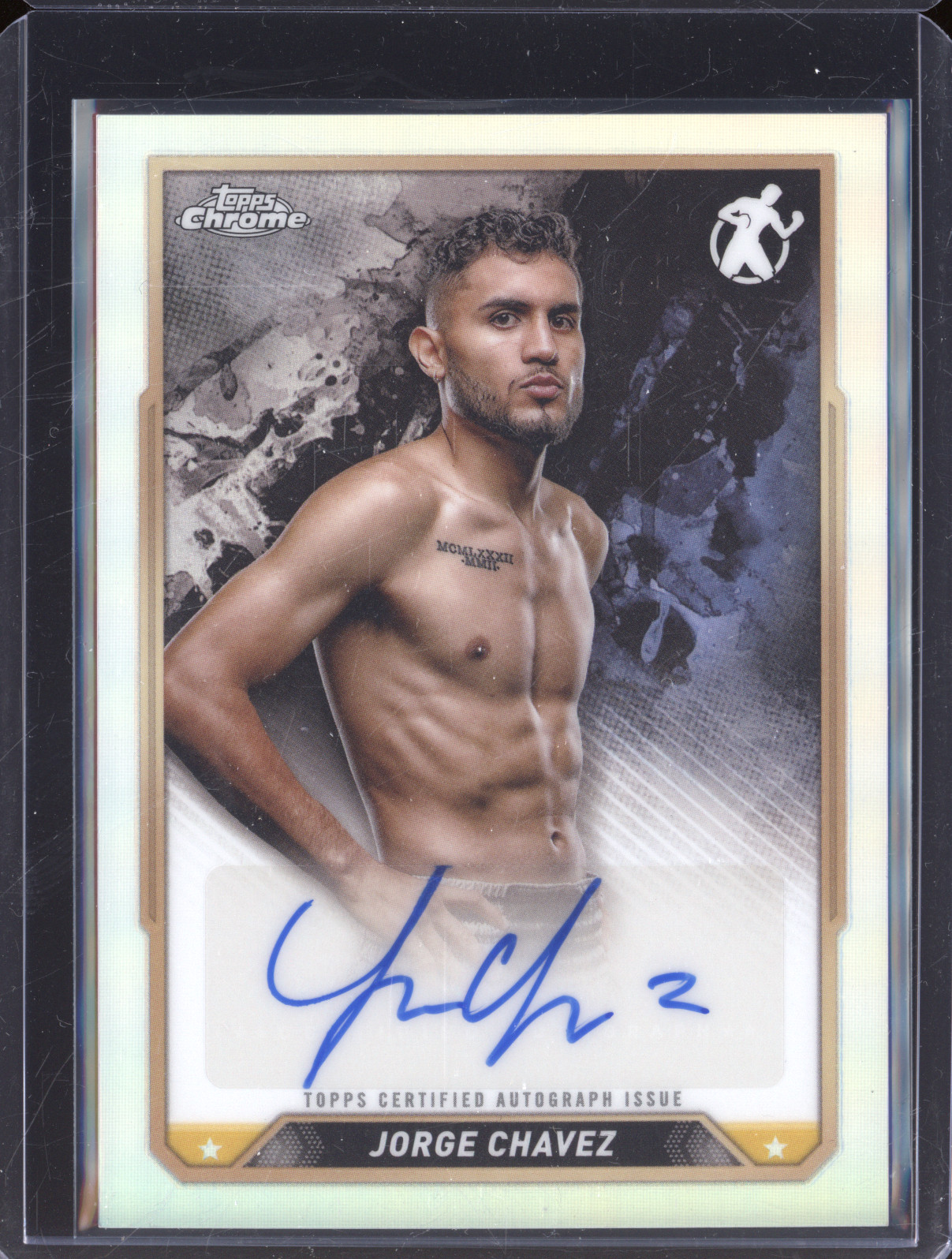 2024 Topps Chrome Boxing #CBA-JCZ Jorge Chavez — front