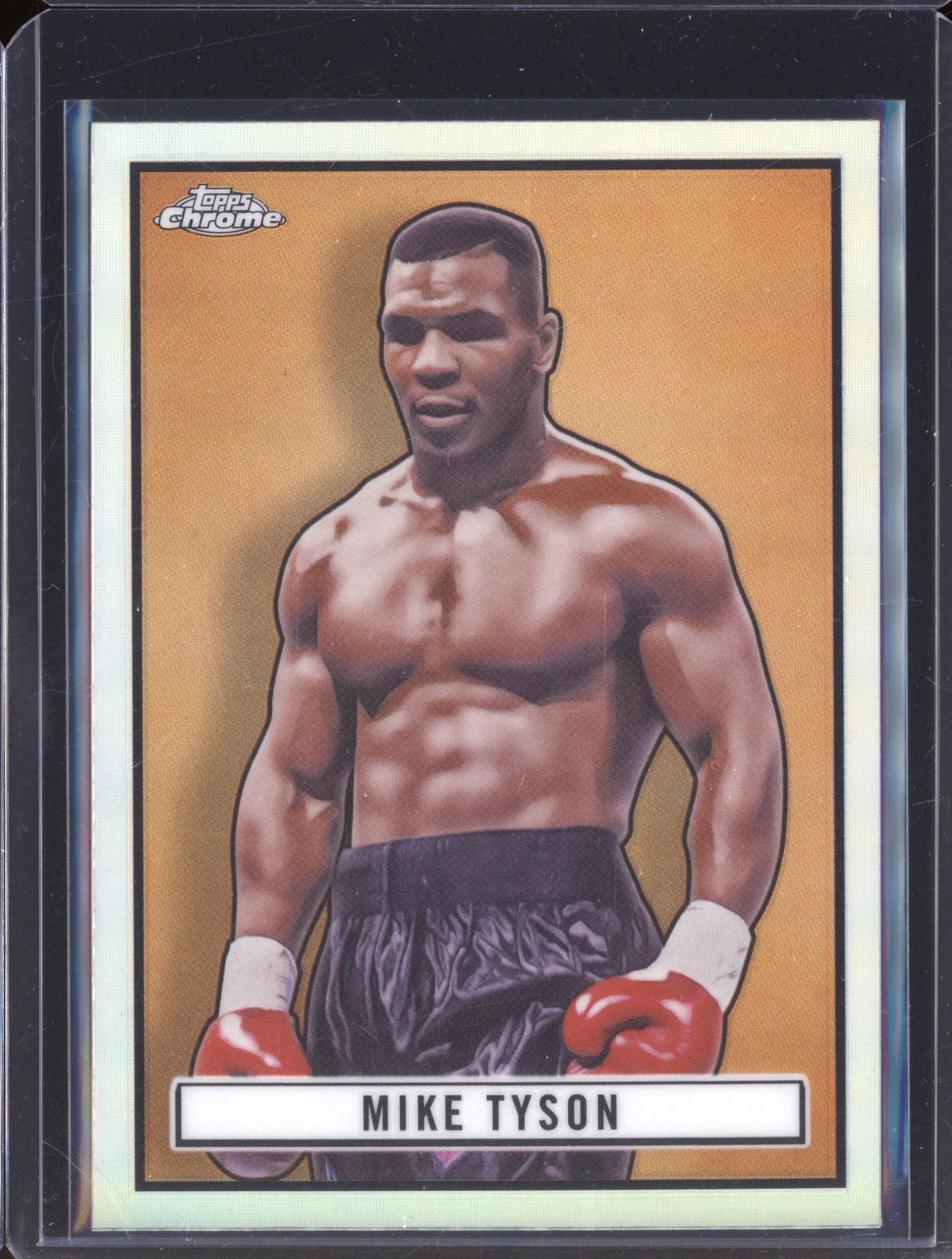 2024 Topps Chrome Boxing 1951 Ringside #TR-4 Mike Tyson — front
