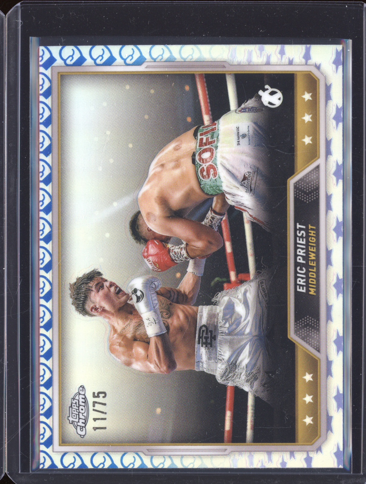 2024 Topps Chrome Boxing #83 Eric Priest — front