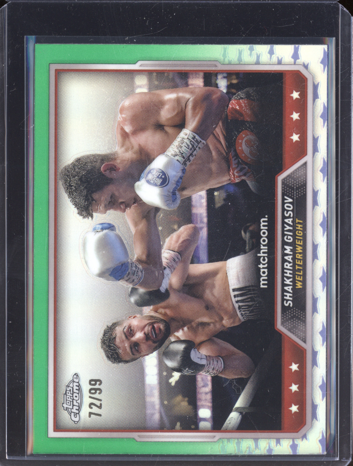 2024 Topps Chrome Boxing #84 Shakhram Giyasov — front