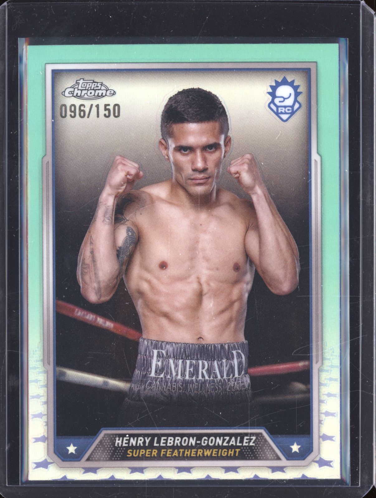 2024 Topps Chrome Boxing #11 Henry Lebron-Gonzalez — front