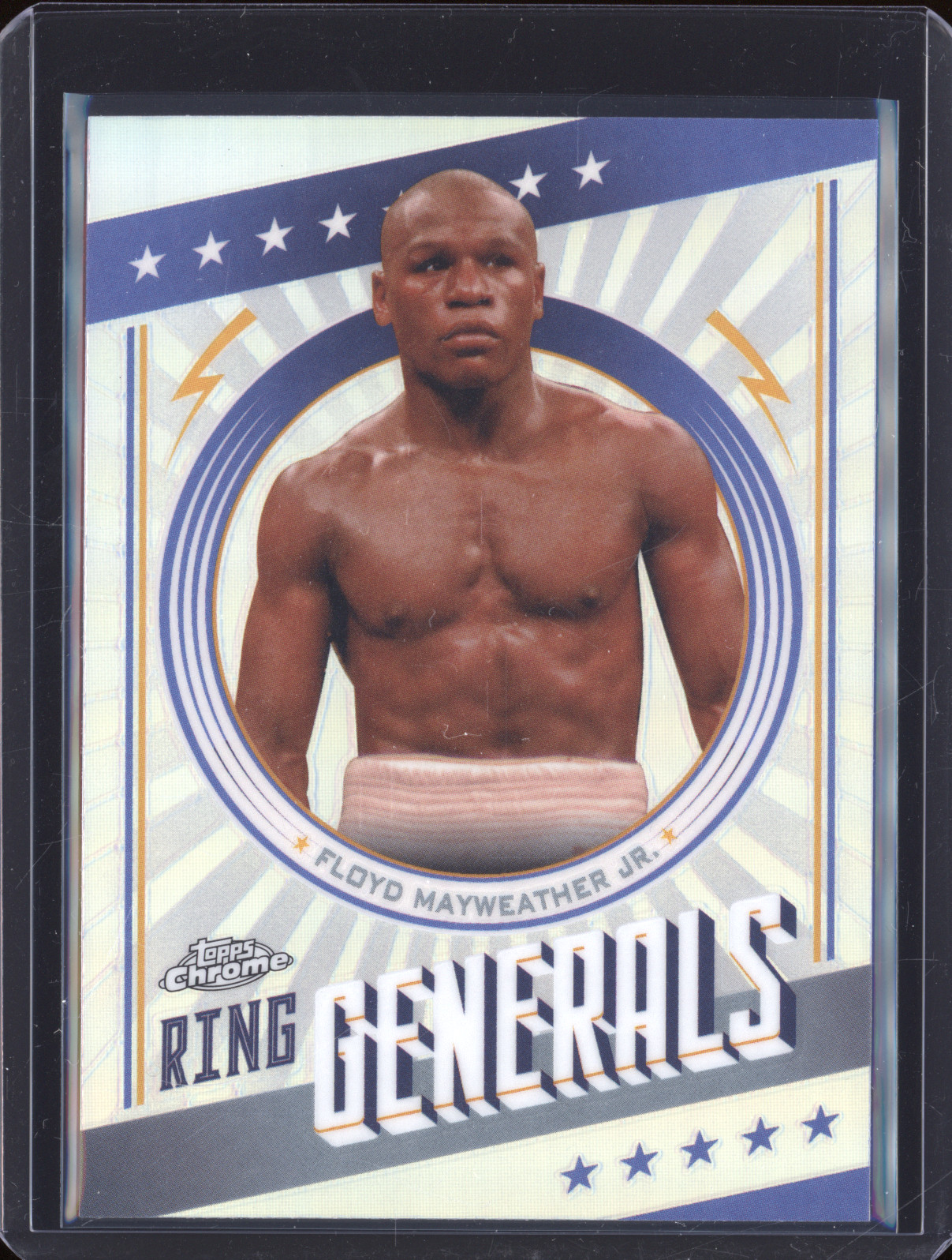 2024 Topps Chrome Boxing #RG-3 Floyd Mayweather Jr. Ring Generals — front
