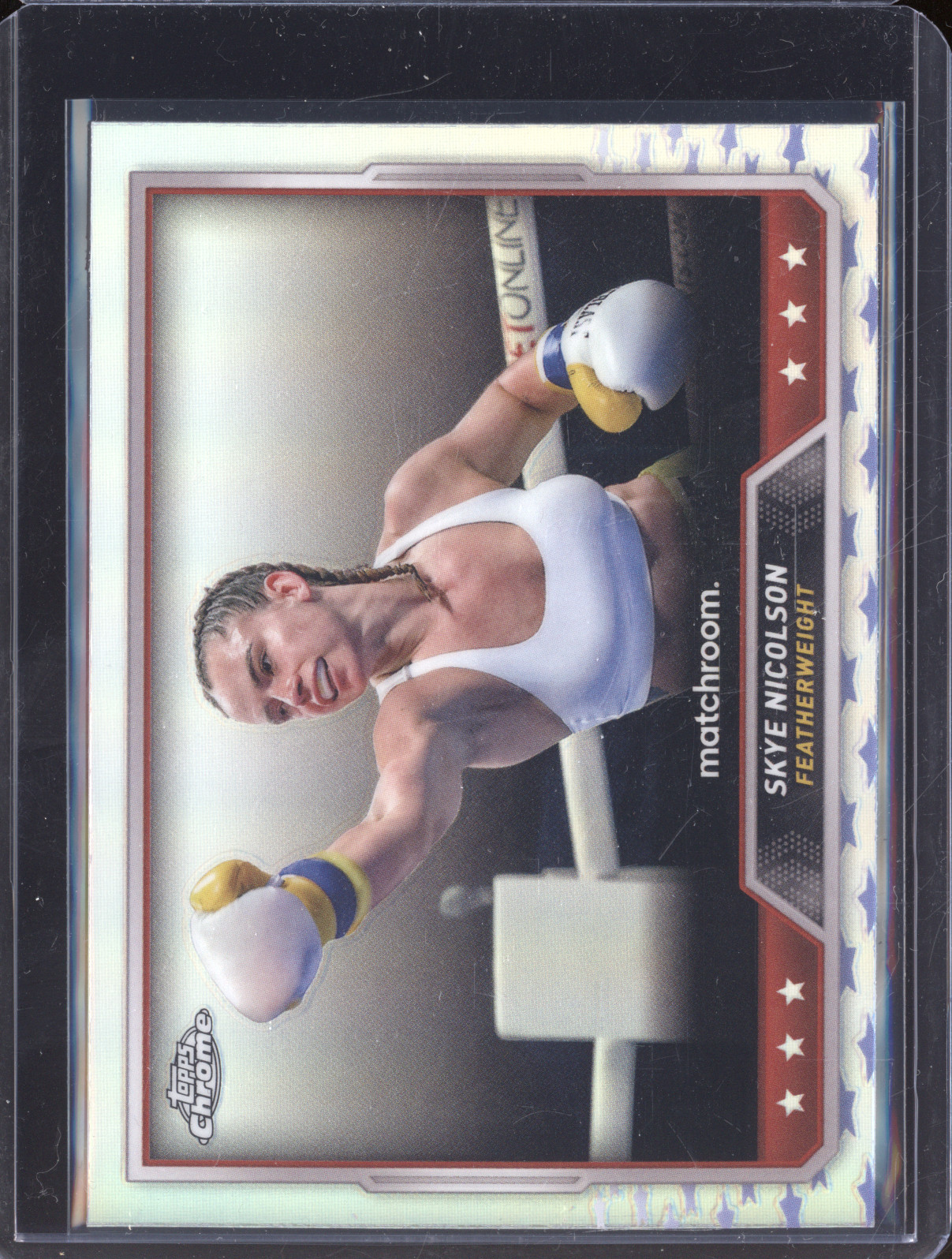 2024 Topps Chrome Boxing #50 Skye Nicolson — front