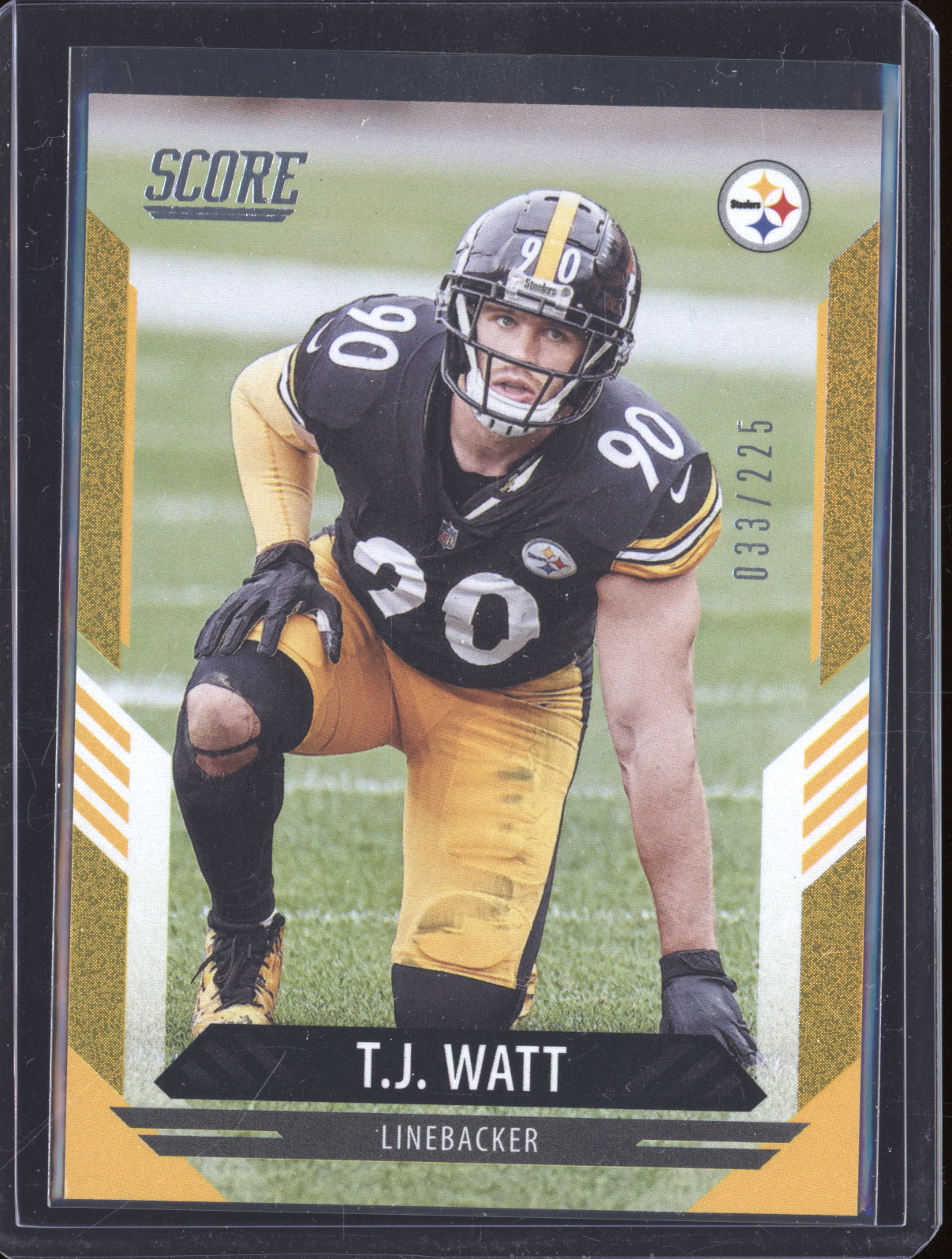 2021 Panini Score #117 T.J. Watt — front