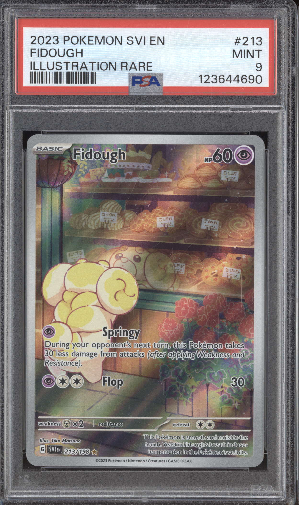 2023 Pokémon Scarlet & Violet #213 Fidough Illustration Rare — front