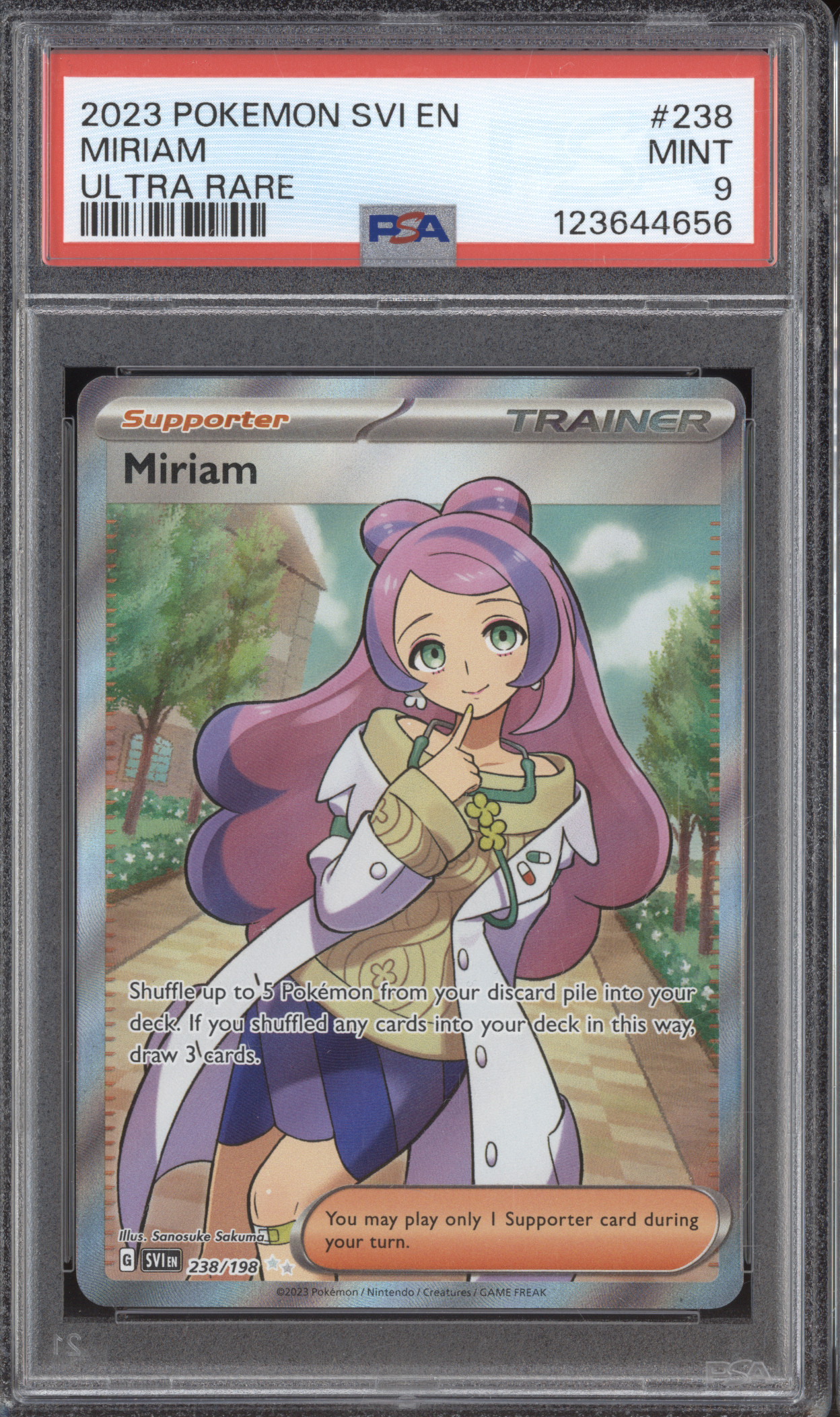 2023 Pokemon Scarlet & Violet #238 Miriam — front