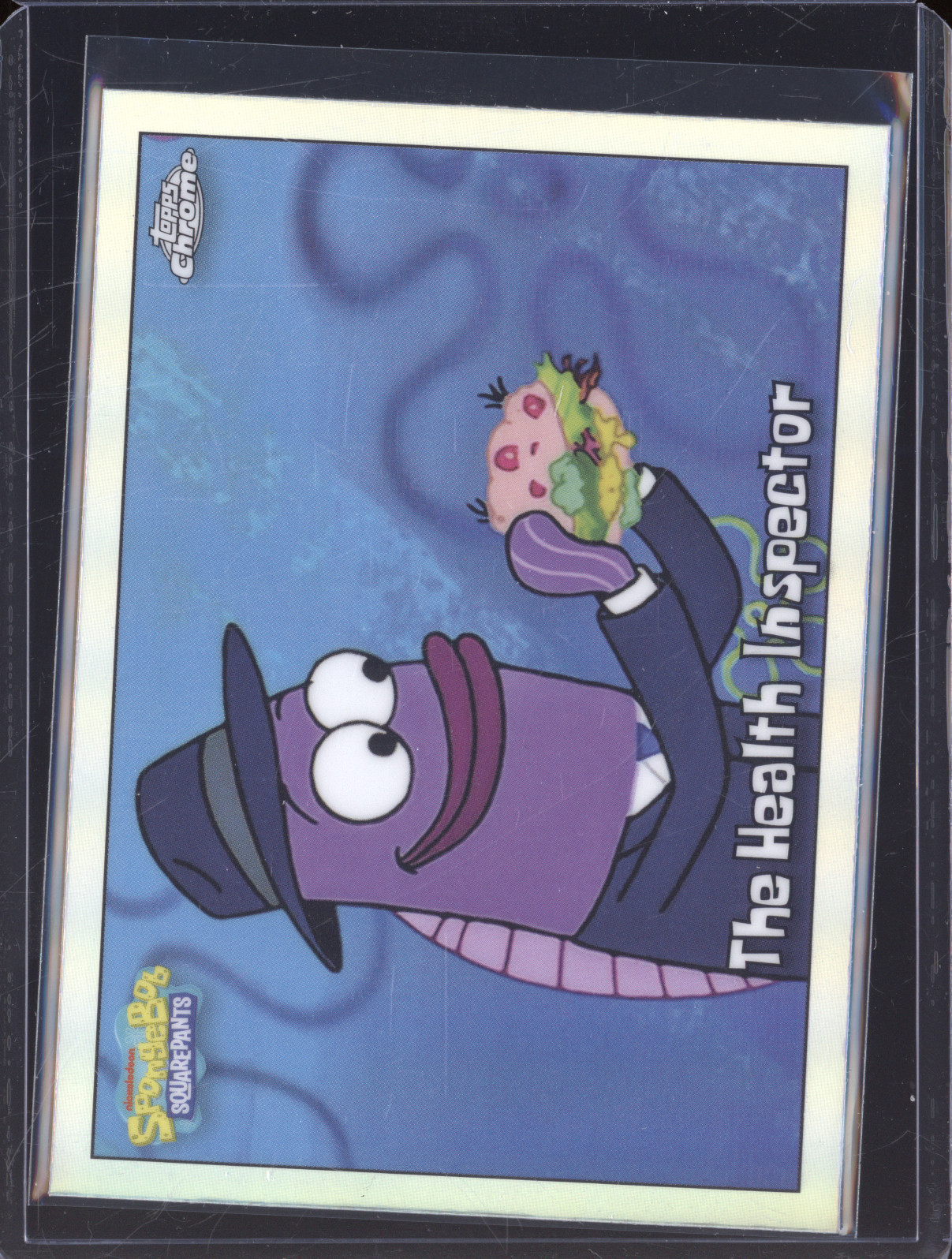 2025 Topps Chrome SpongeBob #94 The Health Inspector — front