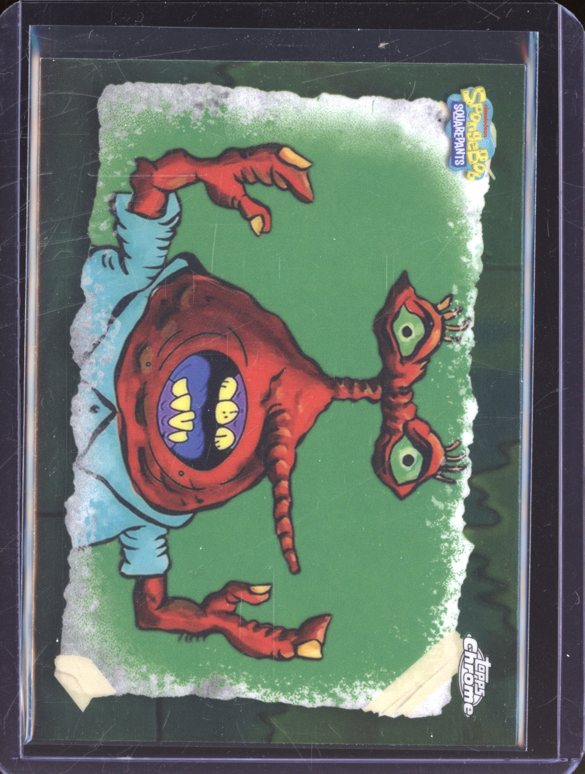 2025 Topps Chrome SpongeBob SquarePants #GO-7 Gross Out — front