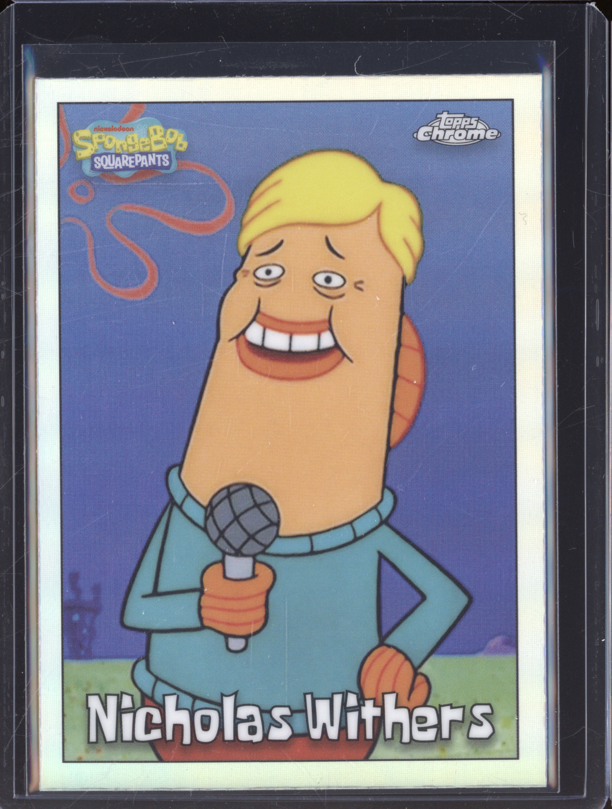 2025 Topps Chrome SpongeBob #187 Nicholas Withers — front