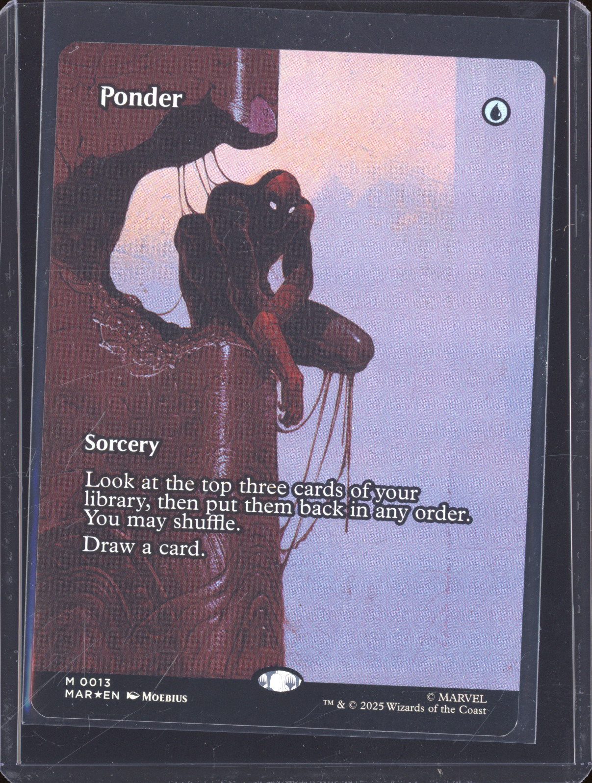 2025 MTG Marvel Spider-Man #0013 Ponder — front