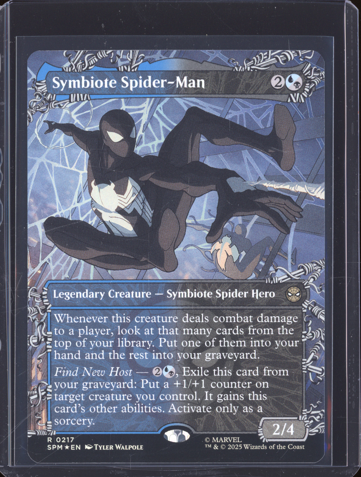 2025 Marvel's Spider-Man #217 Symbiote Spider-Man — front
