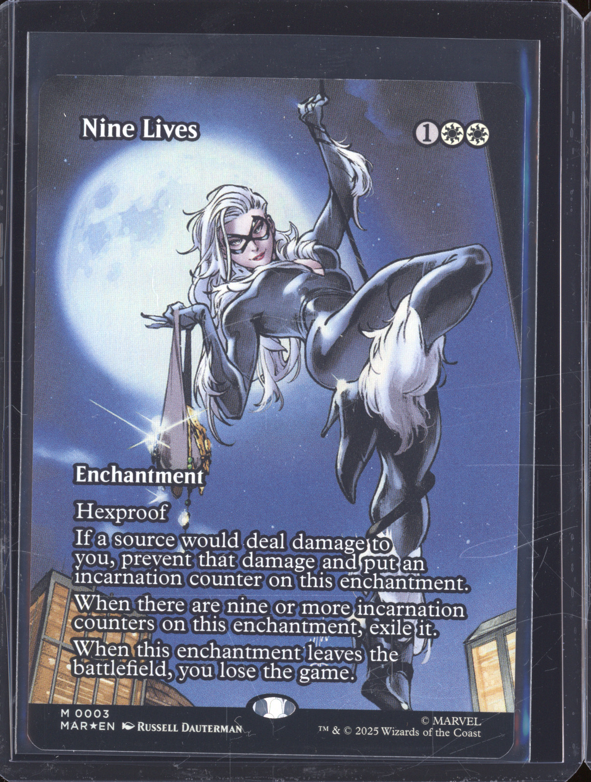 2025 MTG Marvel Universe #0003 Nine Lives — front