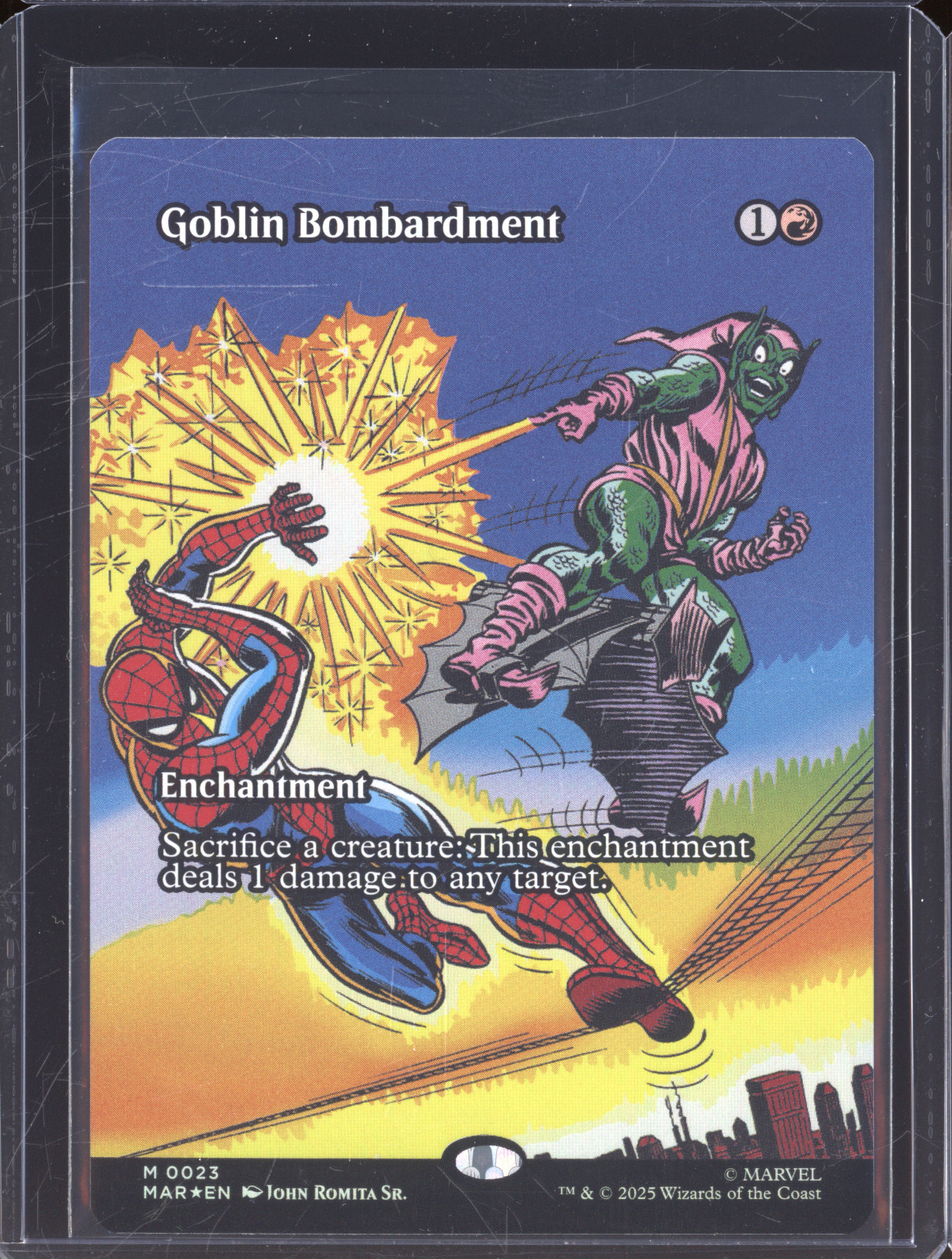 2025 Magic: The Gathering #0023 Goblin Bombardment — front