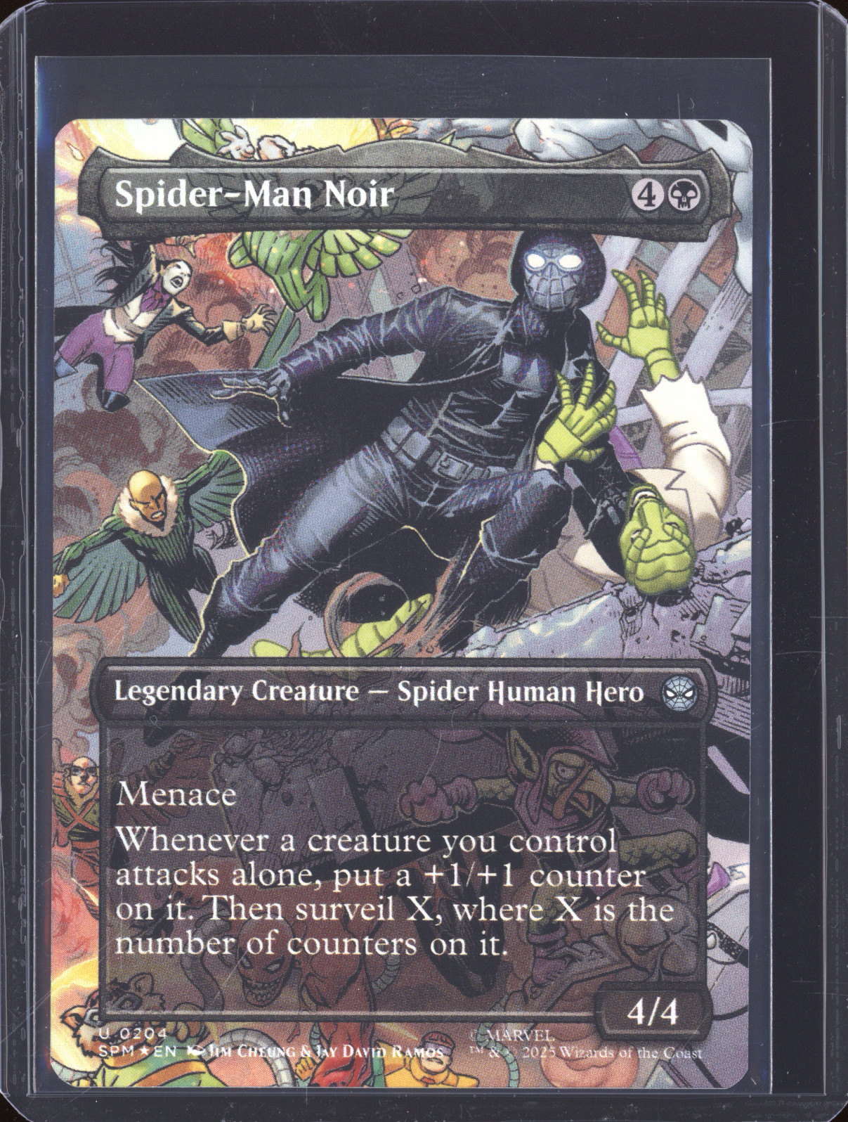 2025 Marvel's Spider-Man #204 Spider-Man Noir — front
