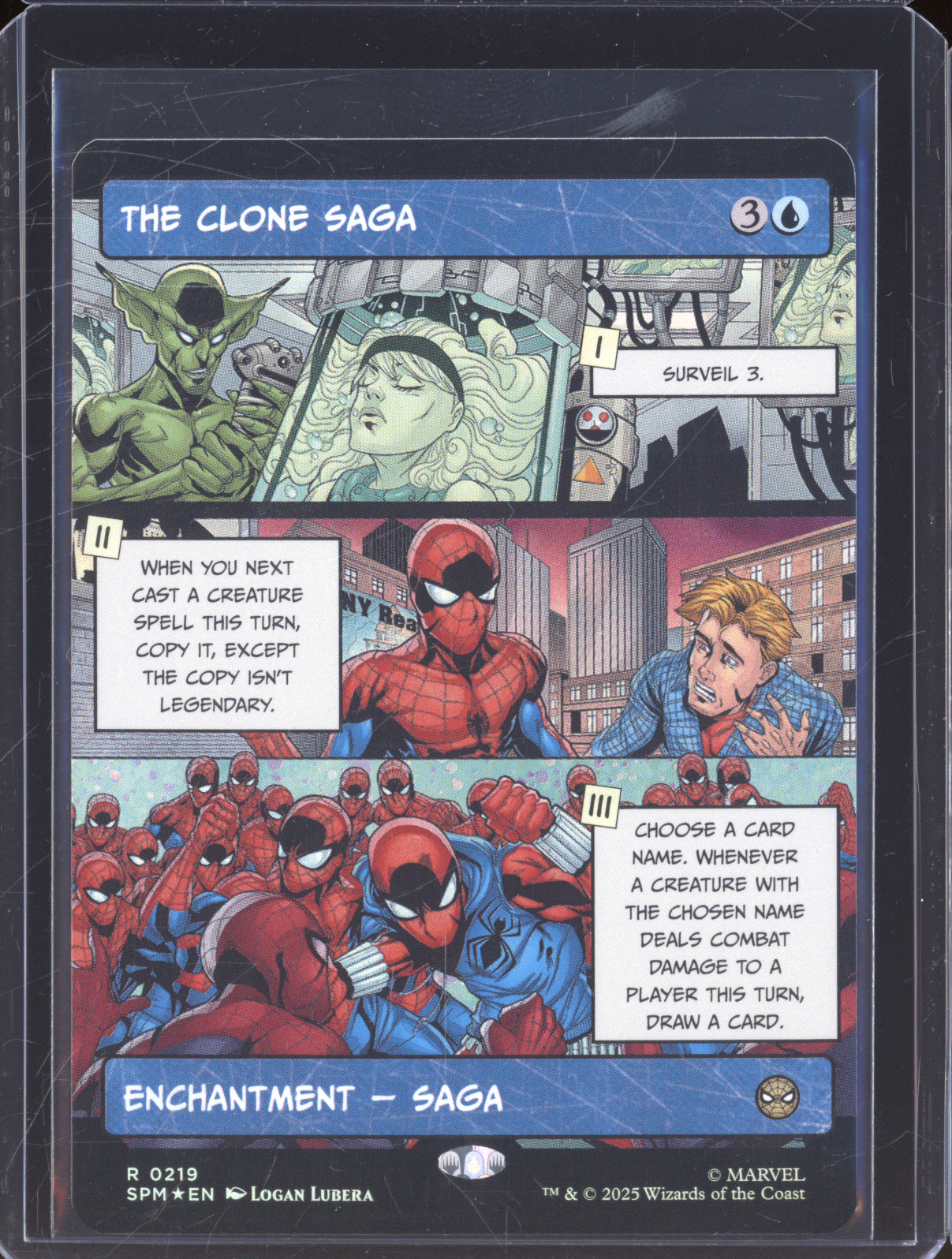 2025 Marvel's Spider-Man #219 The Clone Saga — front