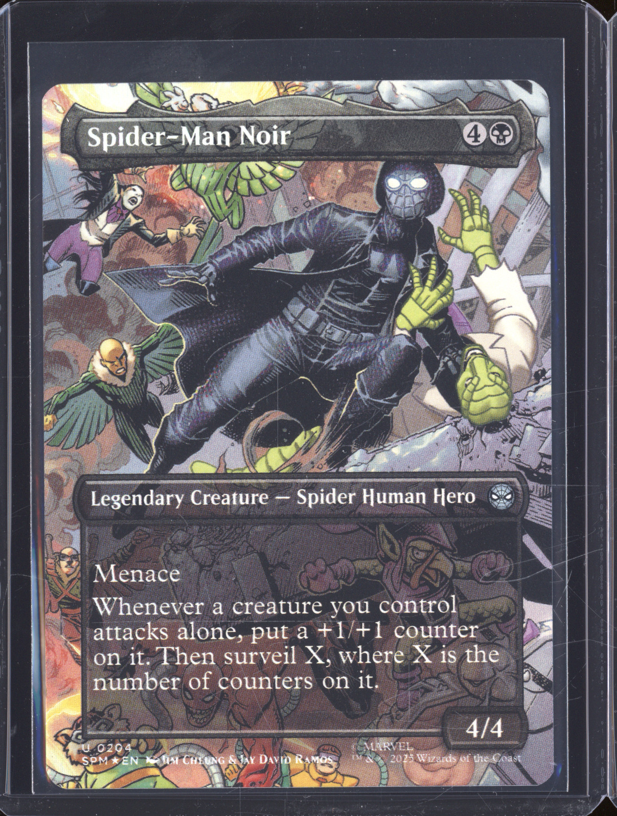 2025 Marvel's Spider-Man #0204 Spider-Man Noir — front