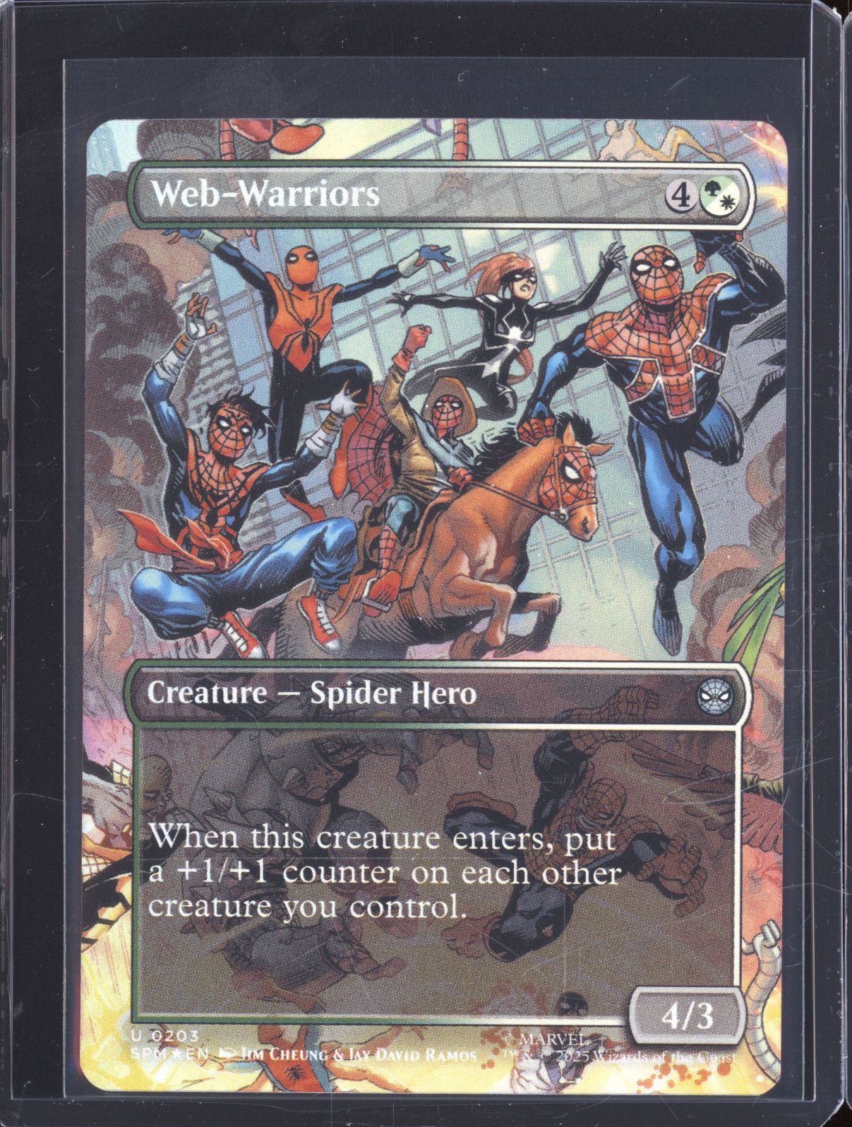 2025 Marvel's Spider-Man #0203 Web-Warriors — front
