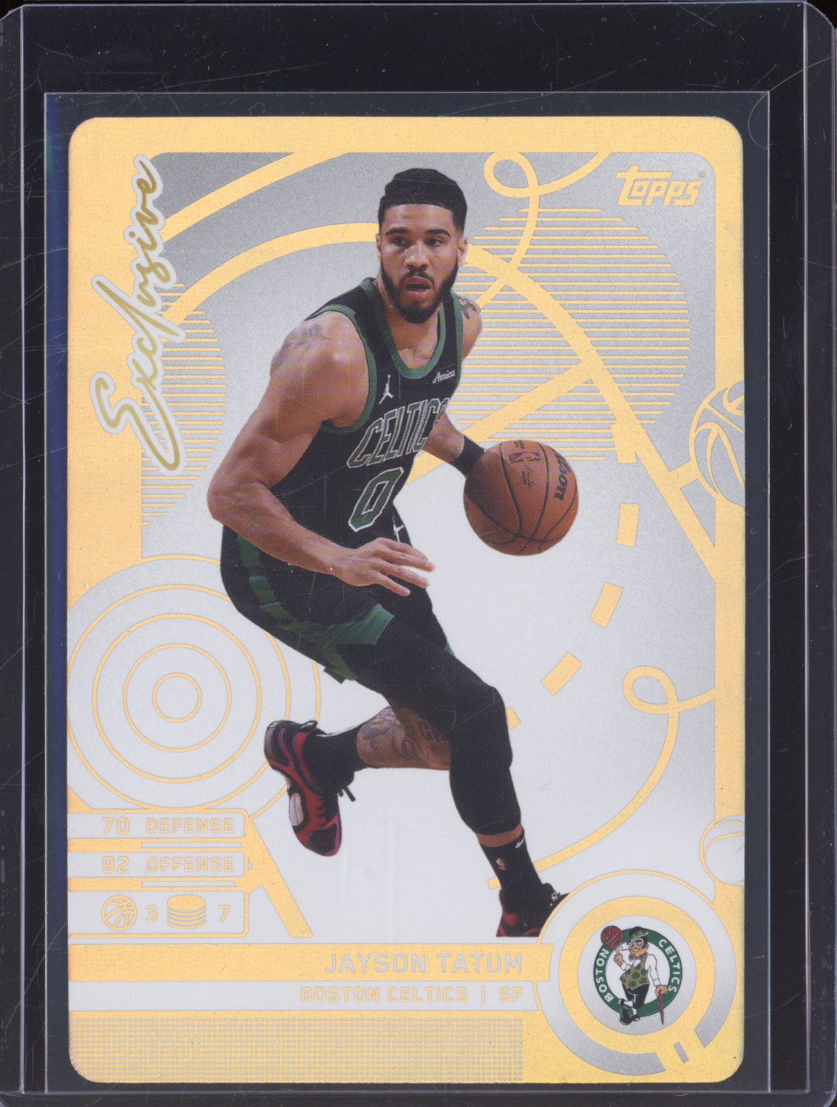 2023 Topps Exclusives Jayson Tatum — front