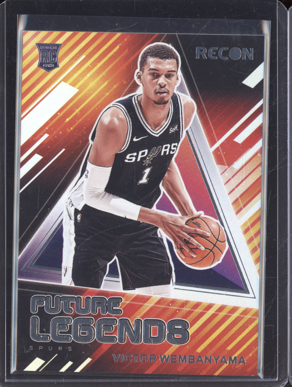 2023-24 Panini Recon #14 Victor Wembanyama Future Legends RC — front