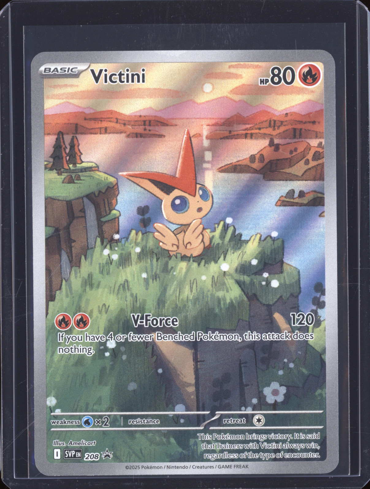 2025 Pokémon SVP 208 Victini — front