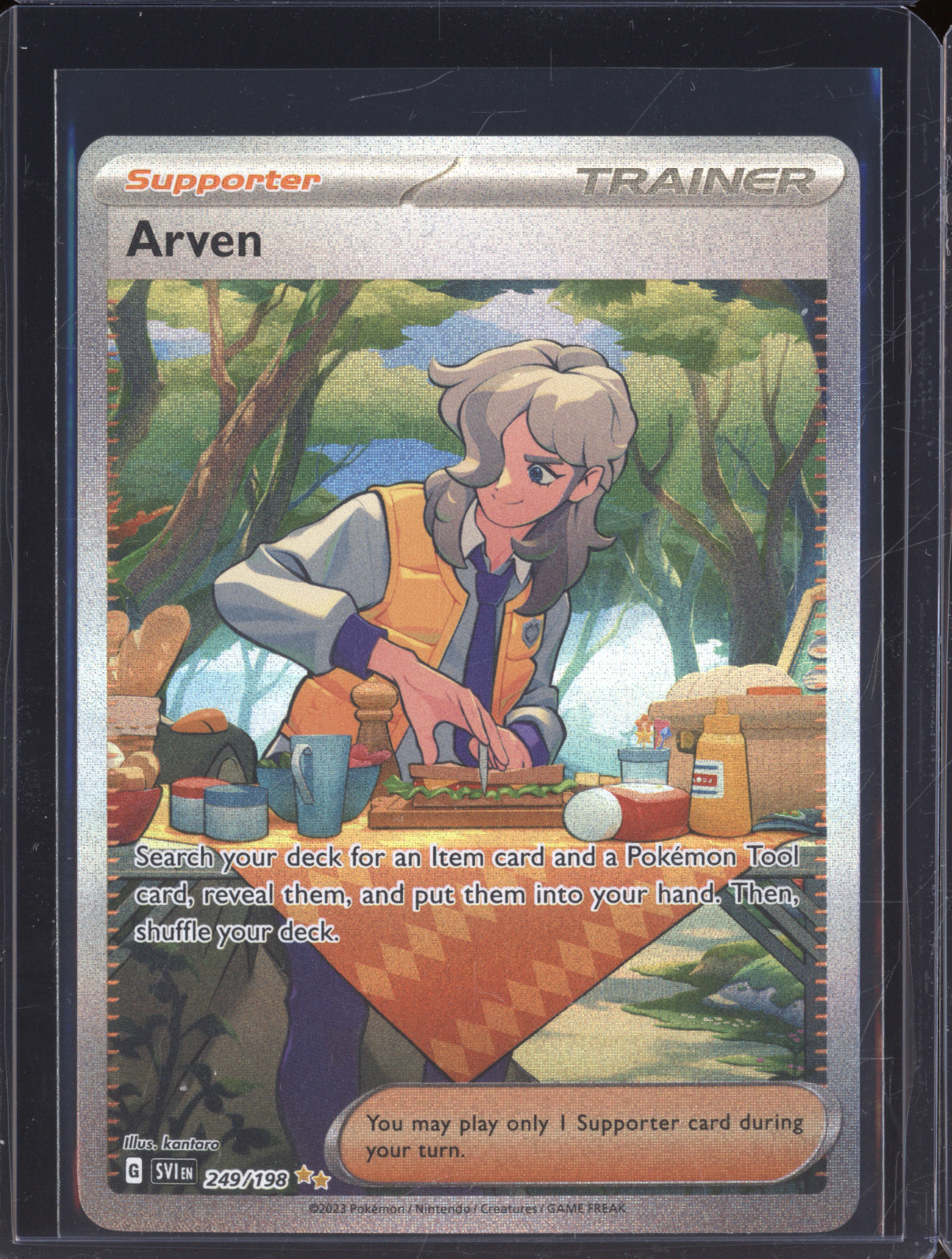 2023 Pokémon Scarlet & Violet #249 Arven — front