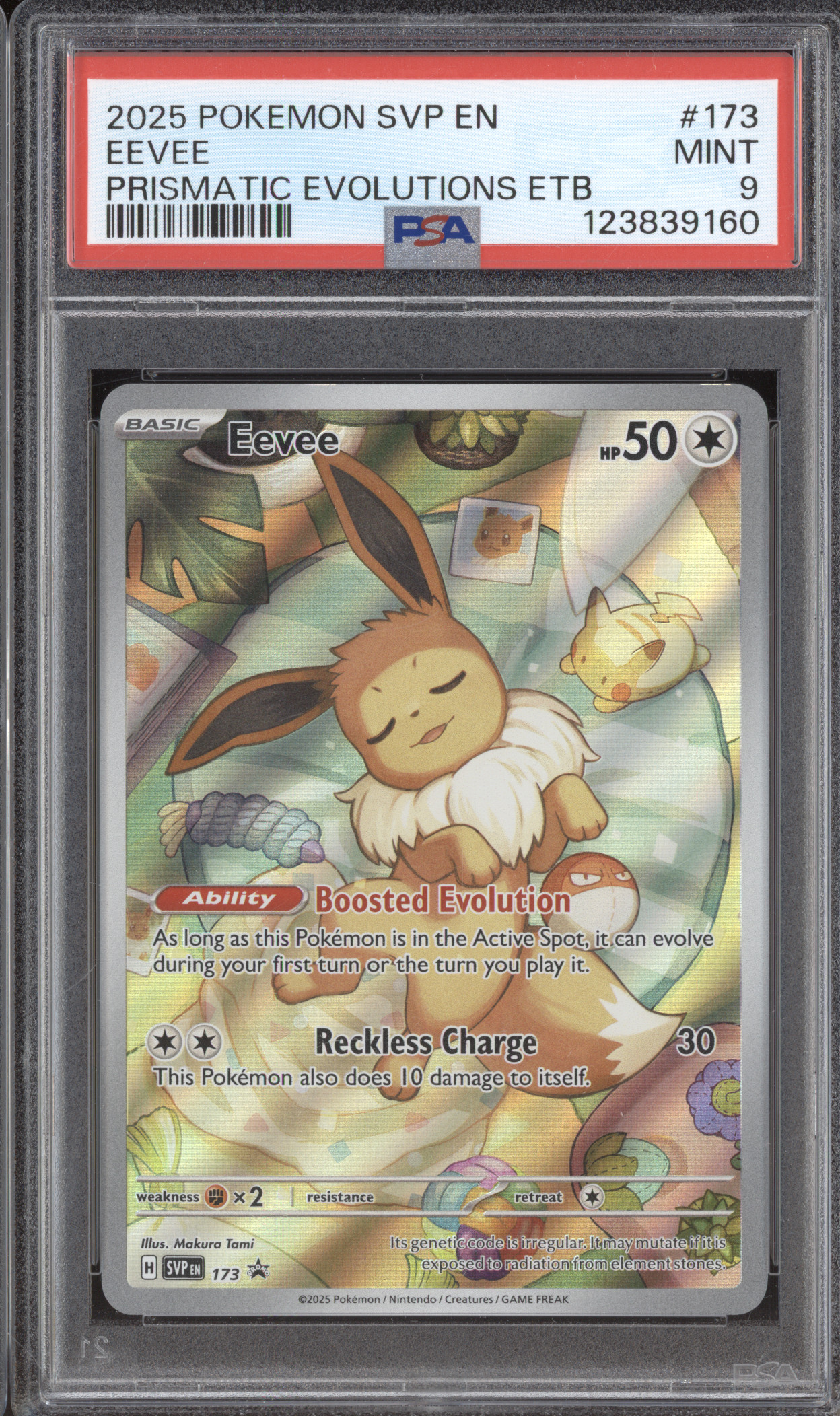 2025 Pokémon SVP #173 Eevee — front