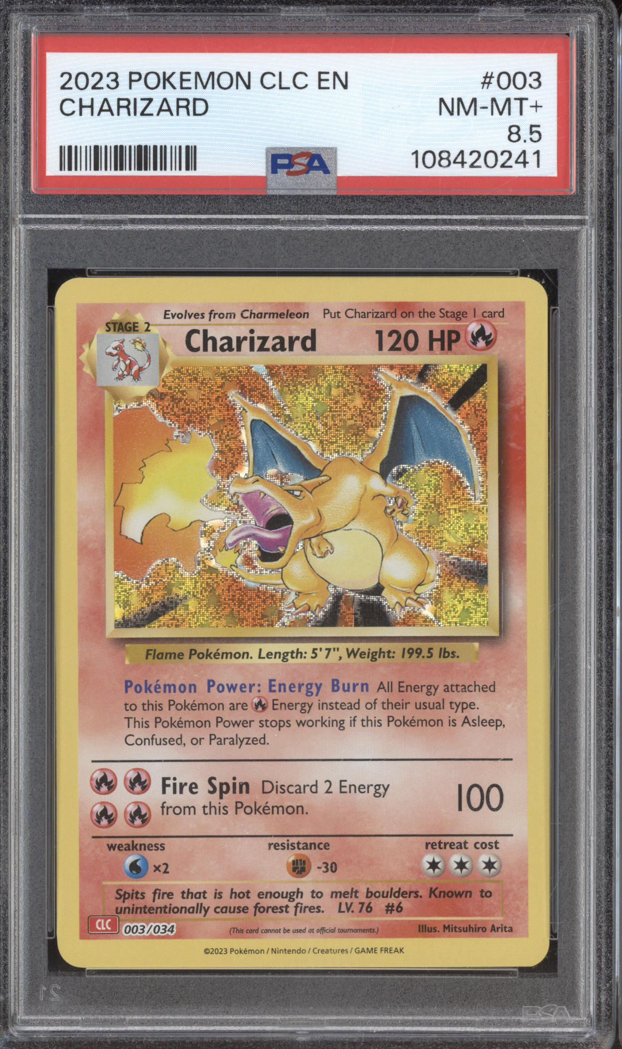 2023 Pokémon CLC #003 Charizard — front