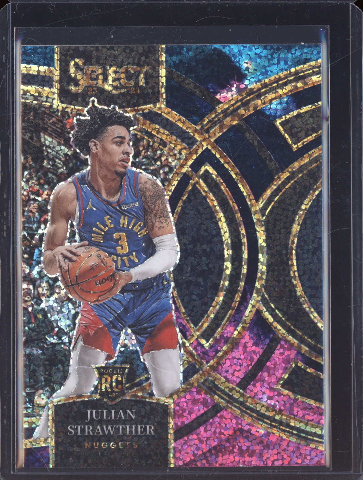 2023-24 Panini Select Premier Level #101 Julian Strawther — front