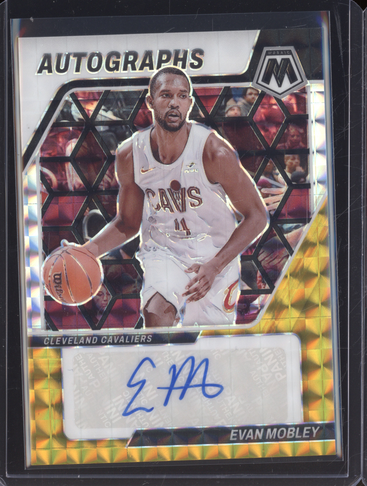2023-24 Panini Mosaic #MS-EM Evan Mobley — front