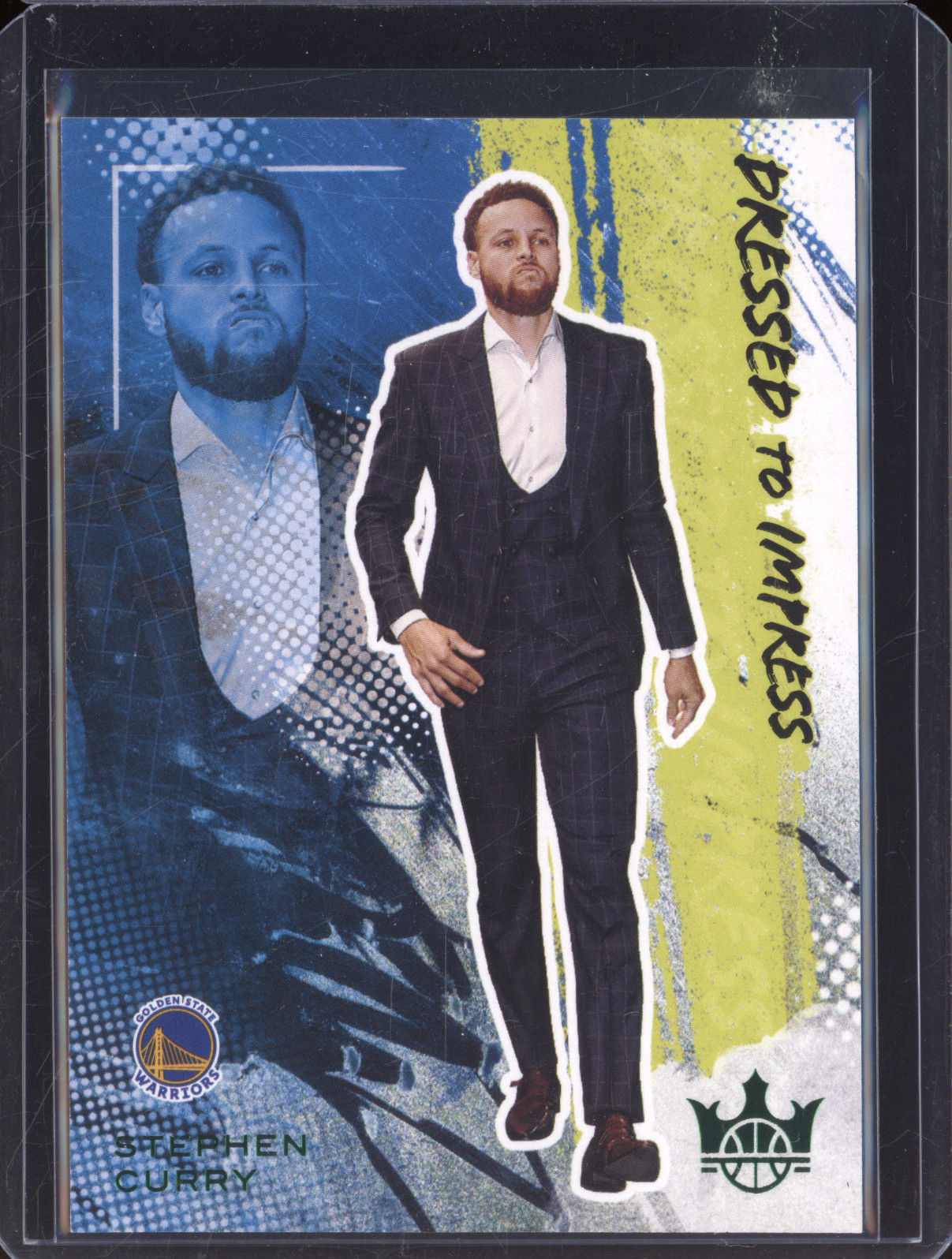 2020-21 Panini Court Kings #7 Stephen Curry Dressed to Impress — front